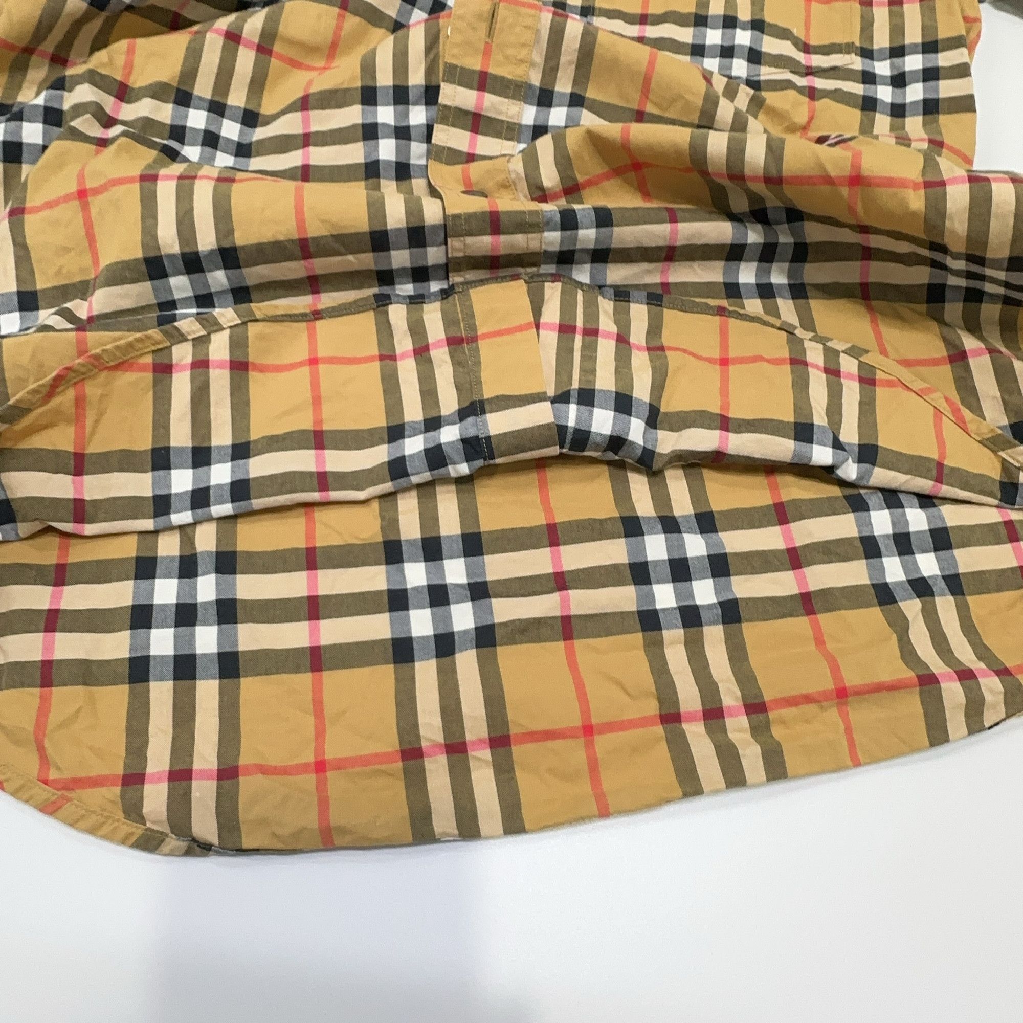 Burberry Burberry Check Button Up Shirt Size XS Size US XS / EU 42 / 0 - 7 Thumbnail