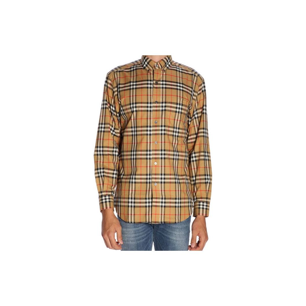 Burberry Burberry Check Button Up Shirt Size XS Size US XS / EU 42 / 0 - 8 Thumbnail