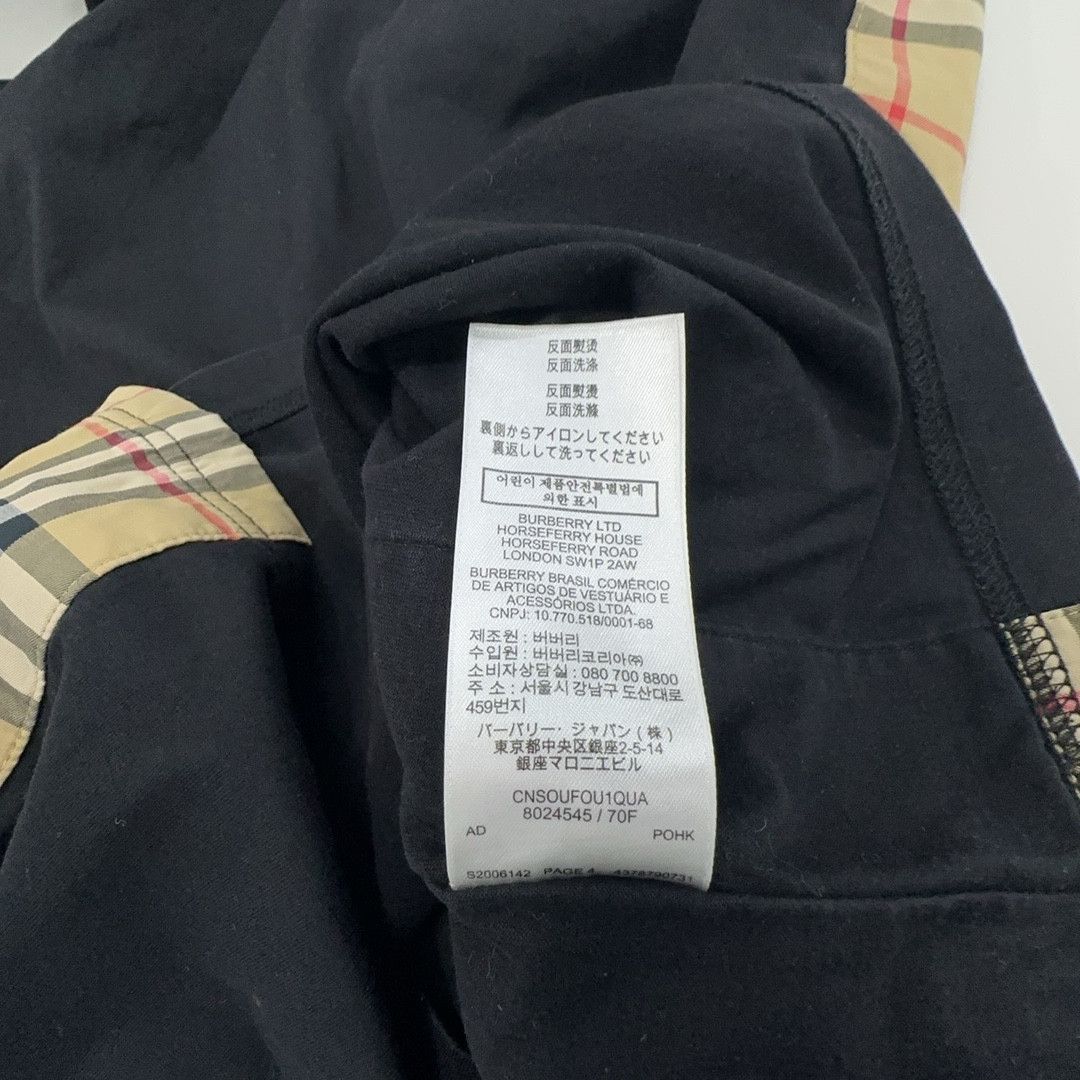 Burberry Burberry Plaid Side Panel T-Shirt Size XXS Size XXS / US 00 / IT 34 - 3 Thumbnail