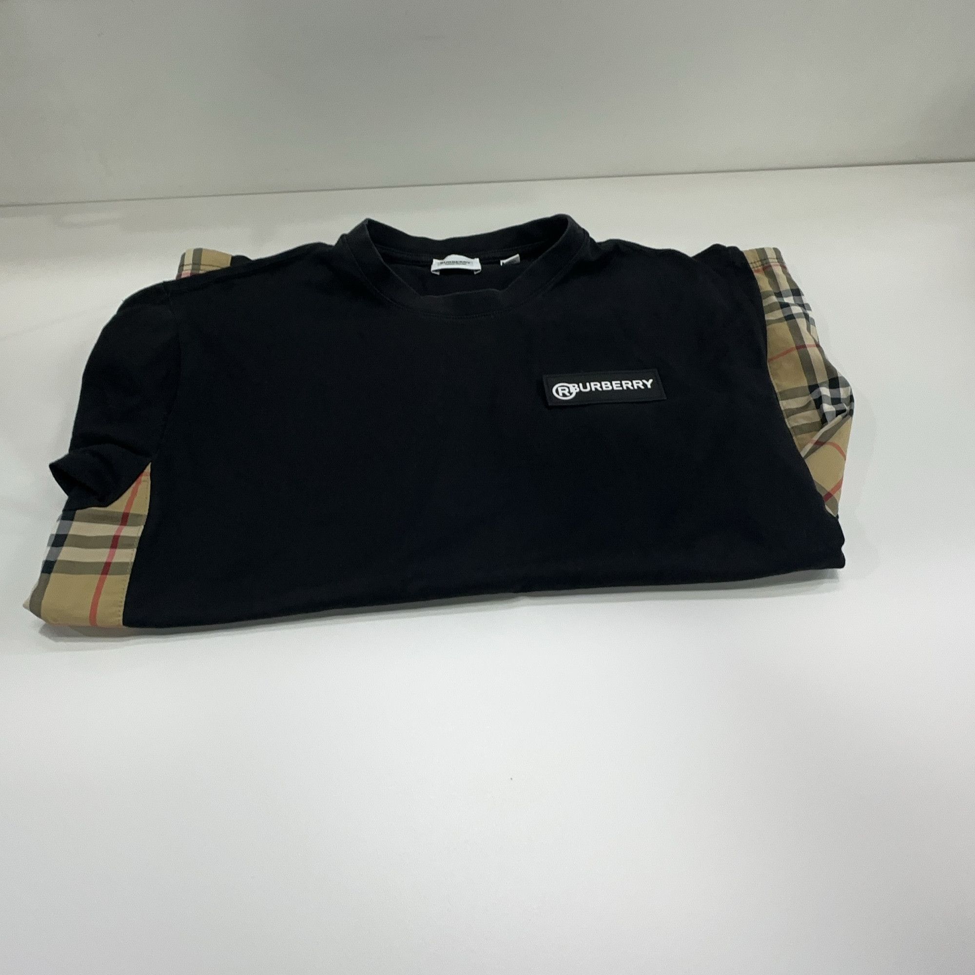 Burberry Burberry Plaid Side Panel T-Shirt Size XXS Size XXS / US 00 / IT 34 - 5 Thumbnail