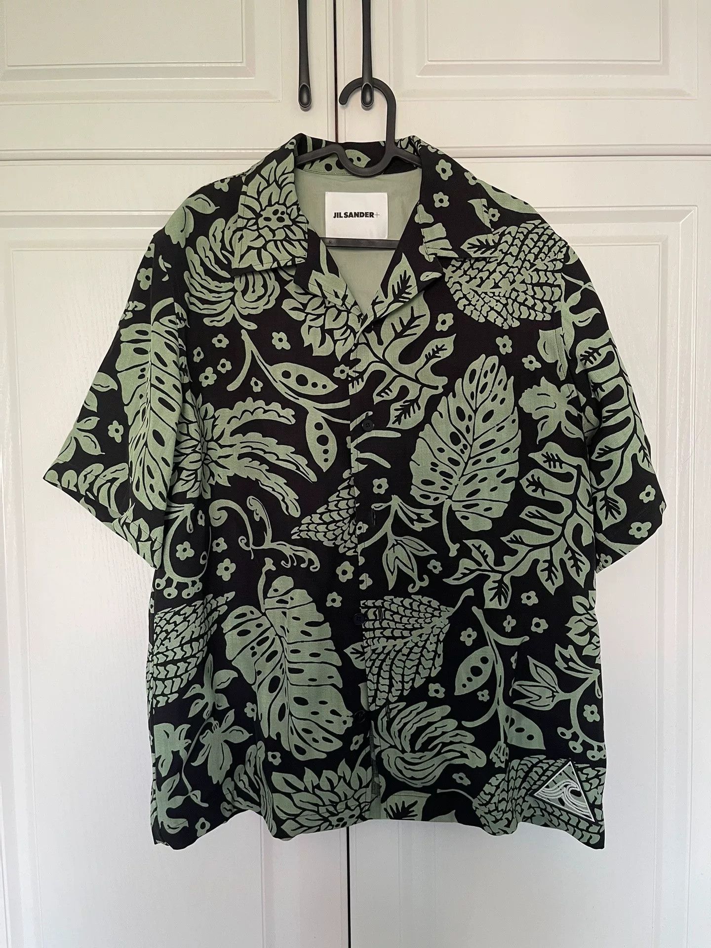 Jil Sander JIL SANDER Hawaiian Floral Short Sleeve Shirt Size US M / EU 48-50 / 2 - 3 Thumbnail