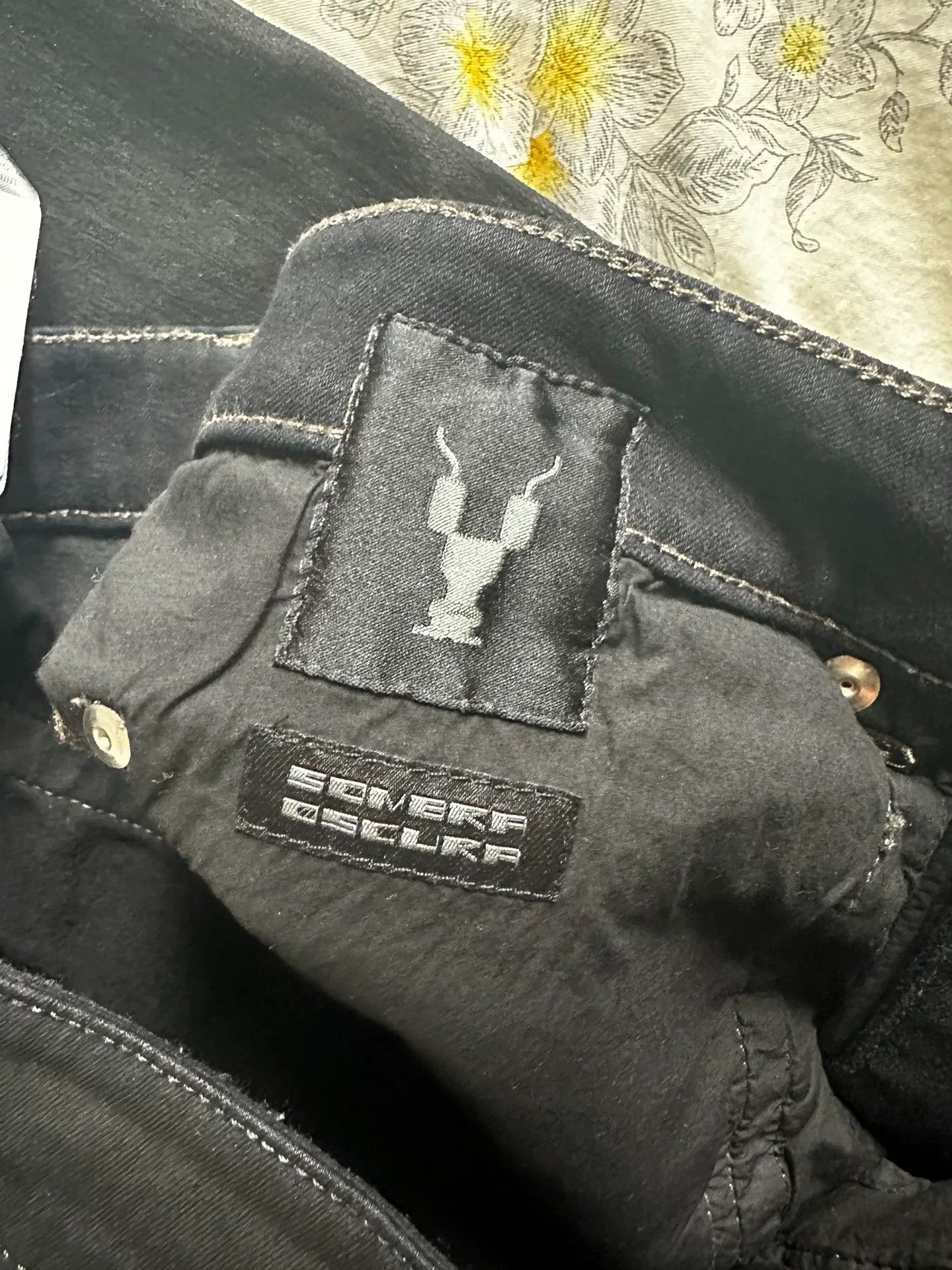 Rick Owens Drkshdw Rick Owens Drkshdw Waxed Large Pocket Jeans Size US 33 - 5 Thumbnail
