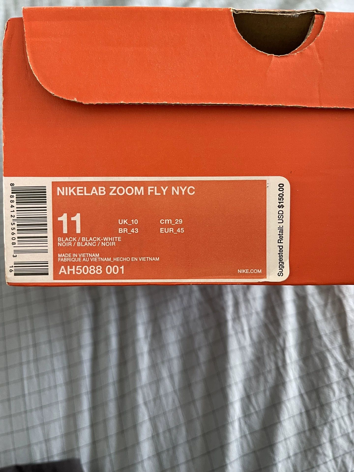 Nike Nike Lab Zoom Fly SP NYC Size US 11 / EU 44 - 2 Thumbnail