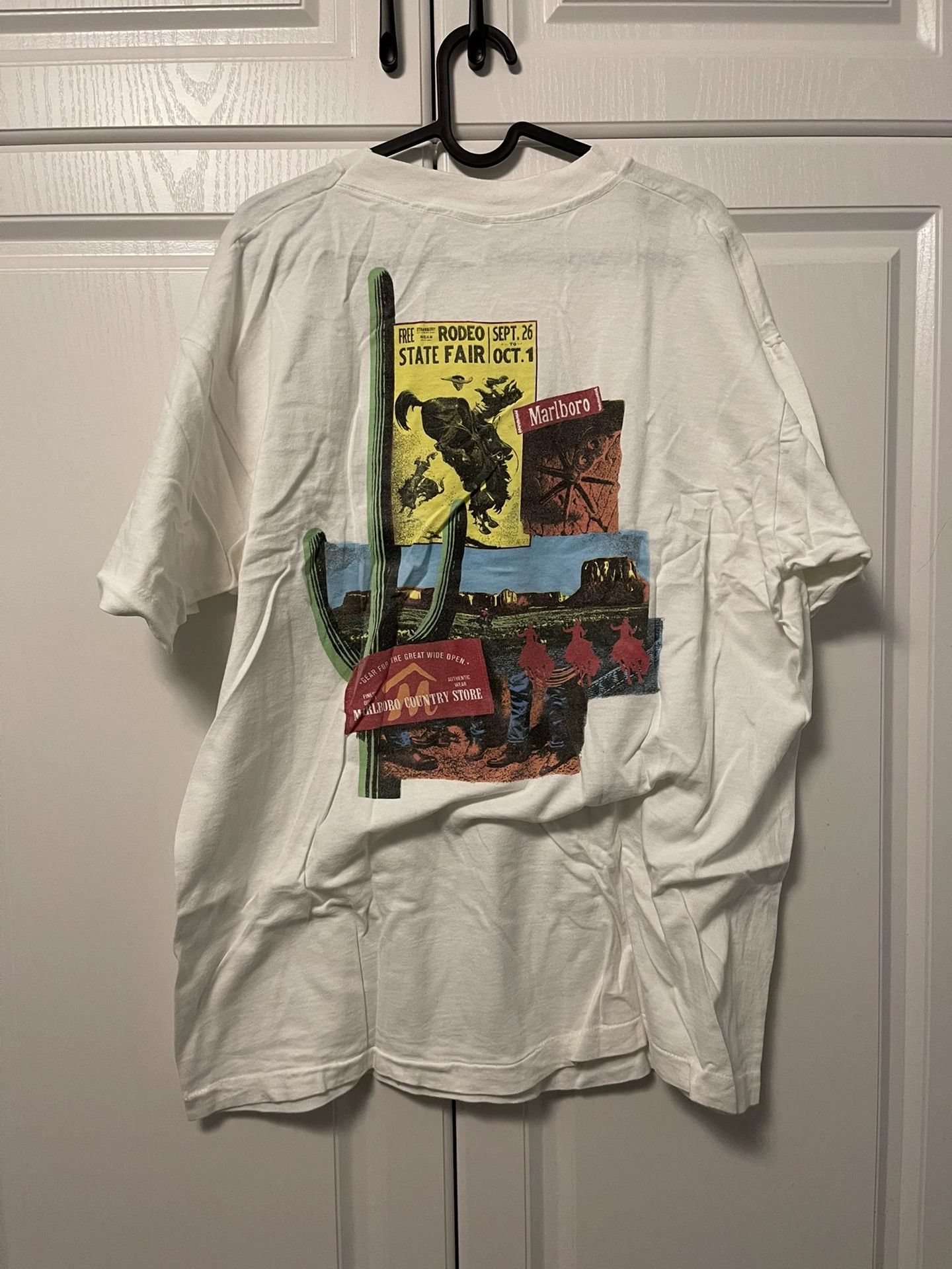Other Vintage Marlboro Short Sleeve Tee Size US XL / EU 56 / 4 - 2 Thumbnail