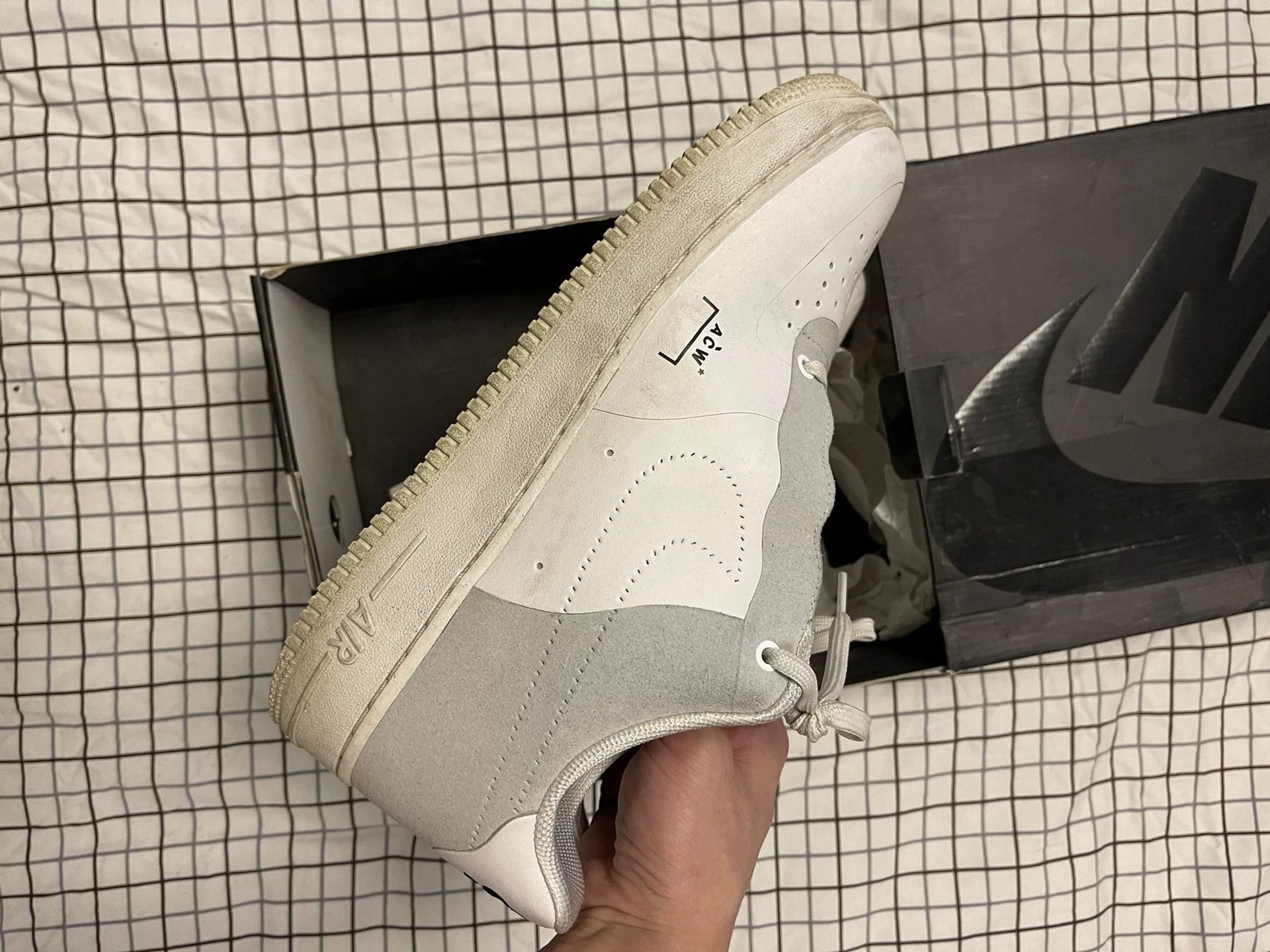 A-COLD-WALL* Nike Air Force 1 ACW Collaboration Size US 10 / EU 43 - 4 Thumbnail