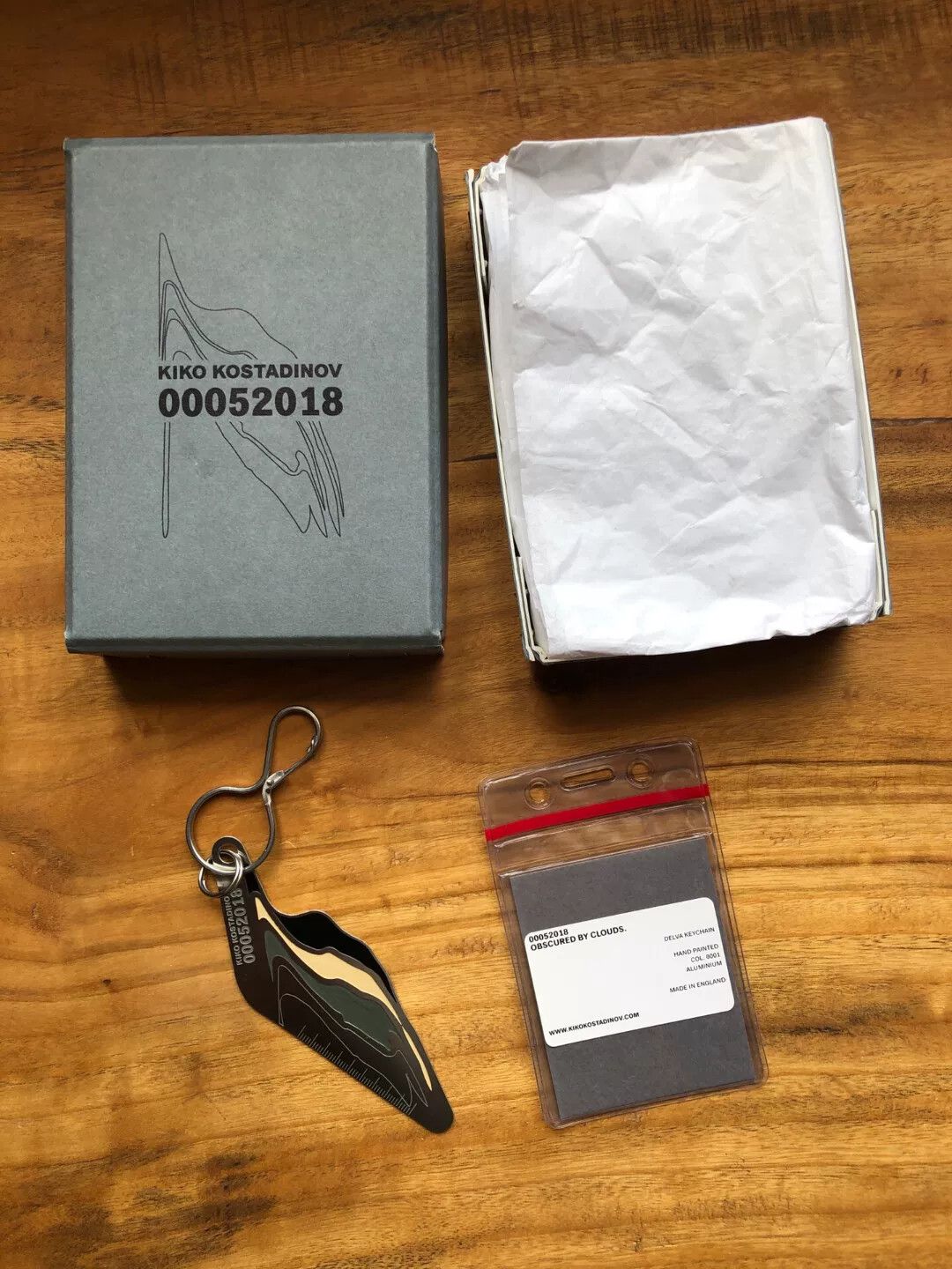 Kiko Kostadinov Kiko Kostadinov Delva Keychain 00052018 Size ONE SIZE - 4 Thumbnail