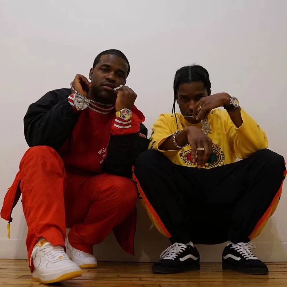A$AP Rocky Black Eye Patch ASAP Rocky Track Pants Size US 30 / EU 46 - 2 Thumbnail