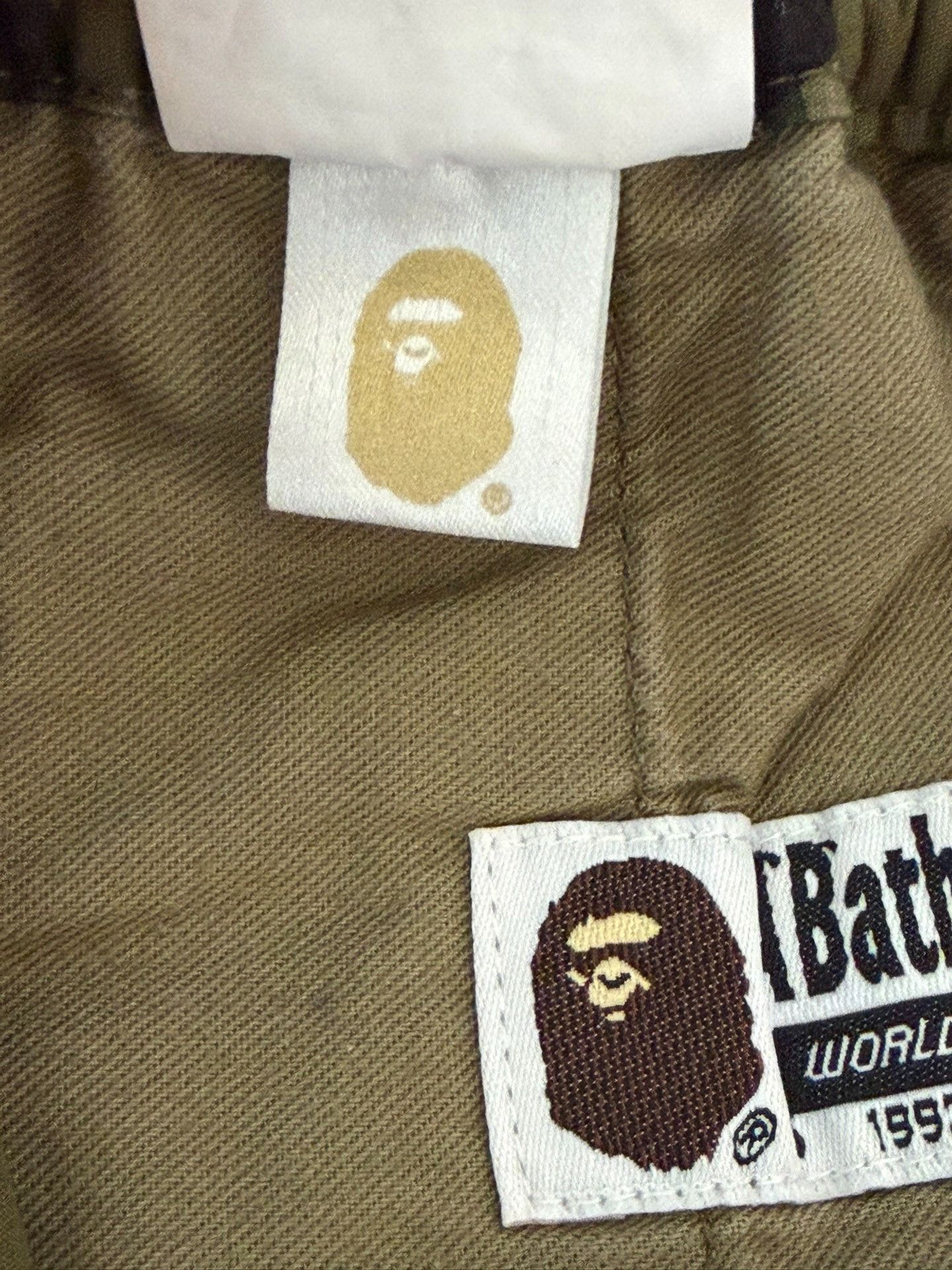 Bape A Bathing Ape Green Camo Shorts L Size US 32 / EU 48 - 7 Thumbnail