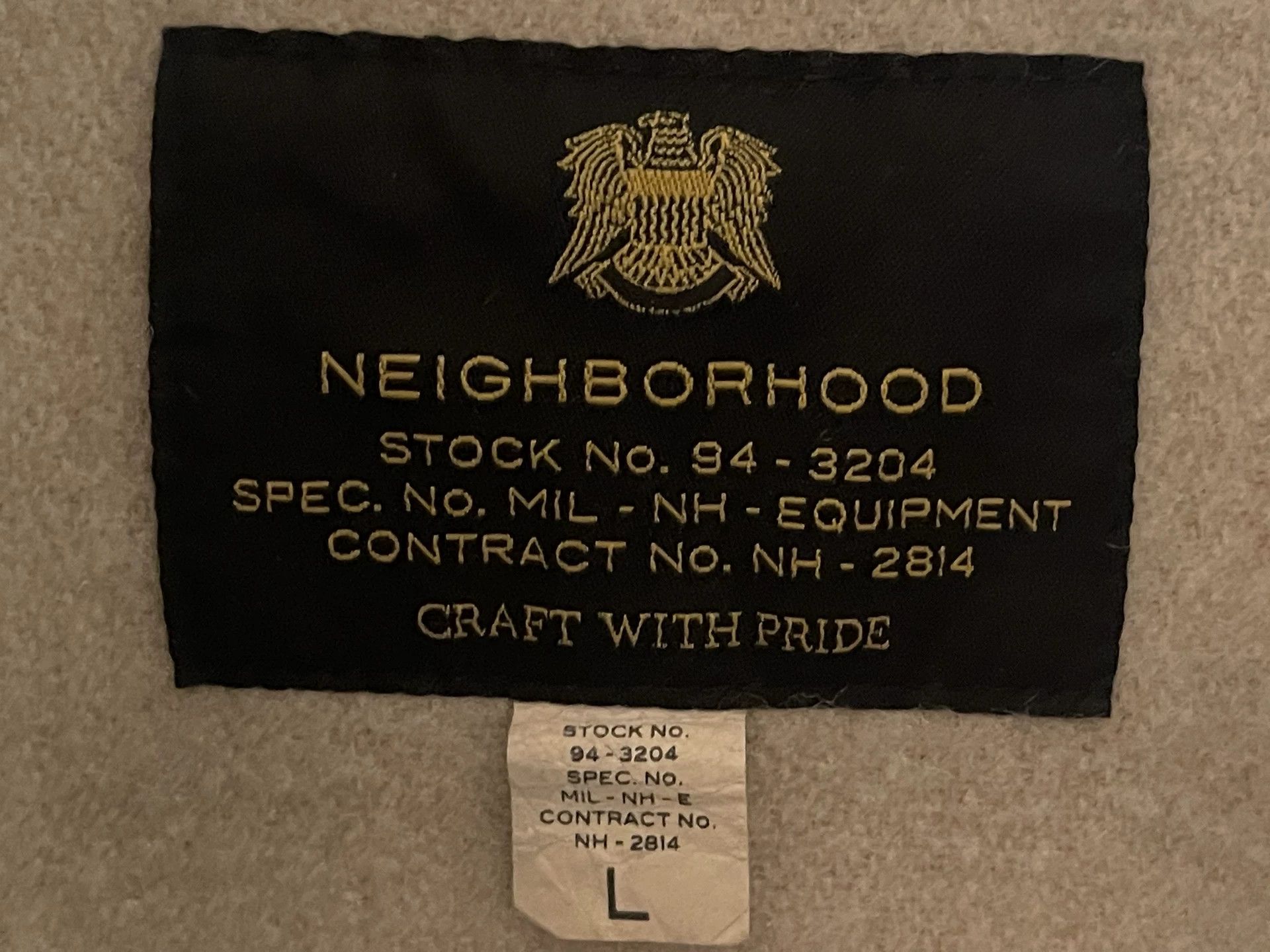 Neighborhood Neighborhood Heavy Washed Cotton Jacket Size US L / EU 52-54 / 3 - 5 Thumbnail