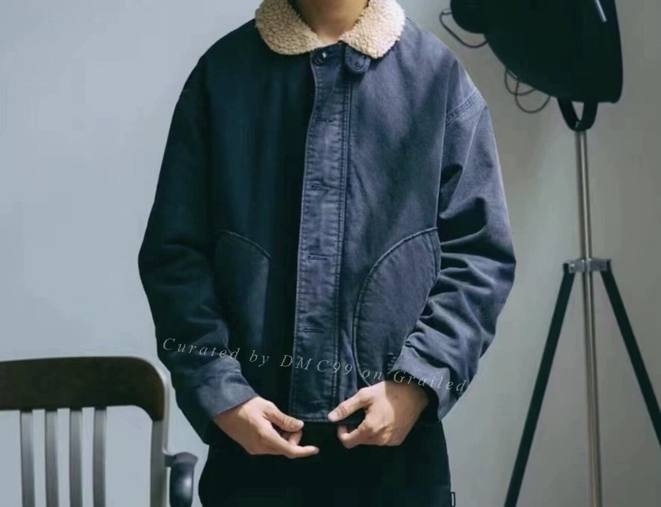 Neighborhood Neighborhood Heavy Washed Cotton Jacket Size US L / EU 52-54 / 3 - 8 Thumbnail