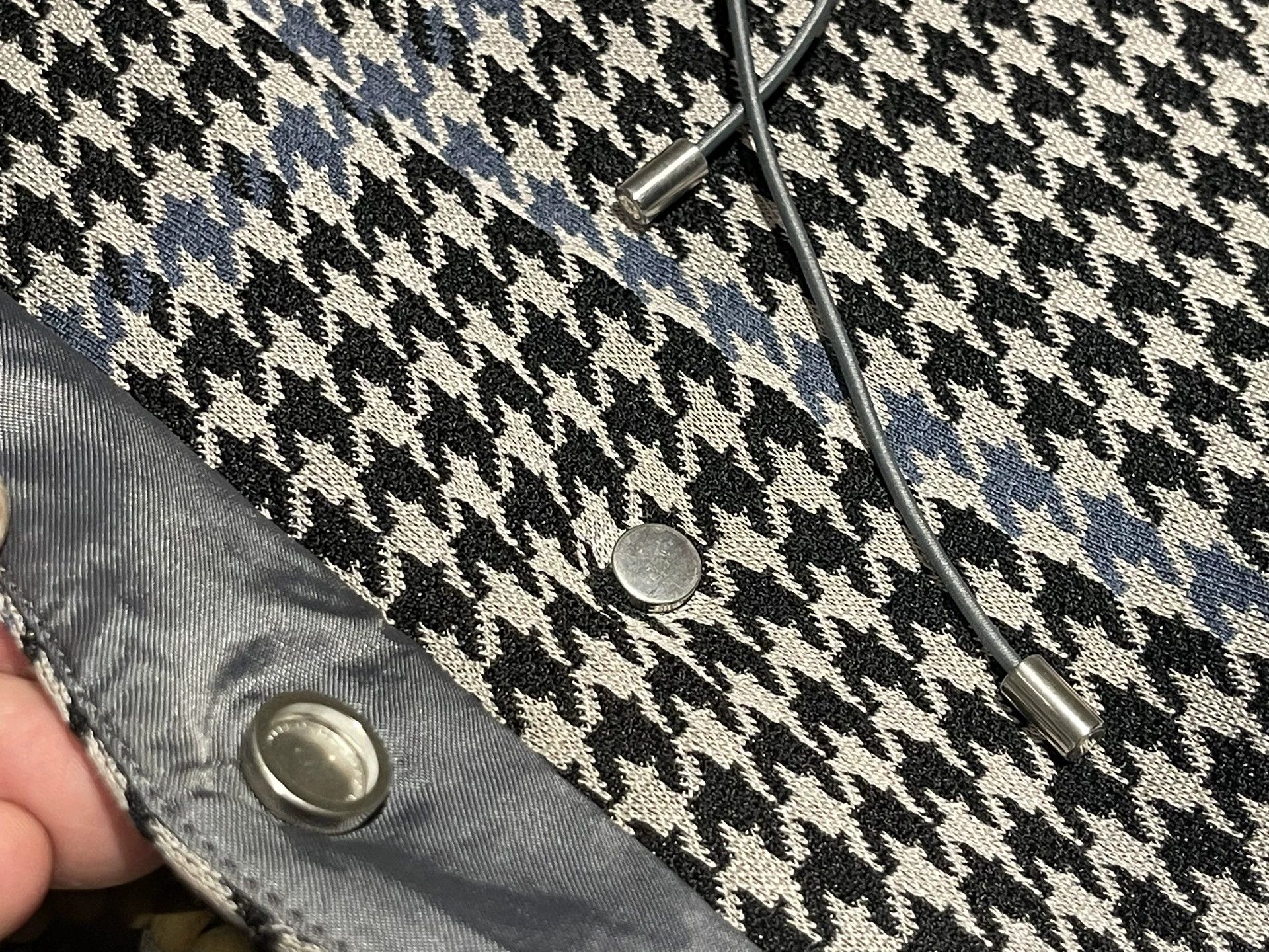 OAMC OAMC Houndstooth Gray Shorts Size US 32 / EU 48 - 4 Thumbnail