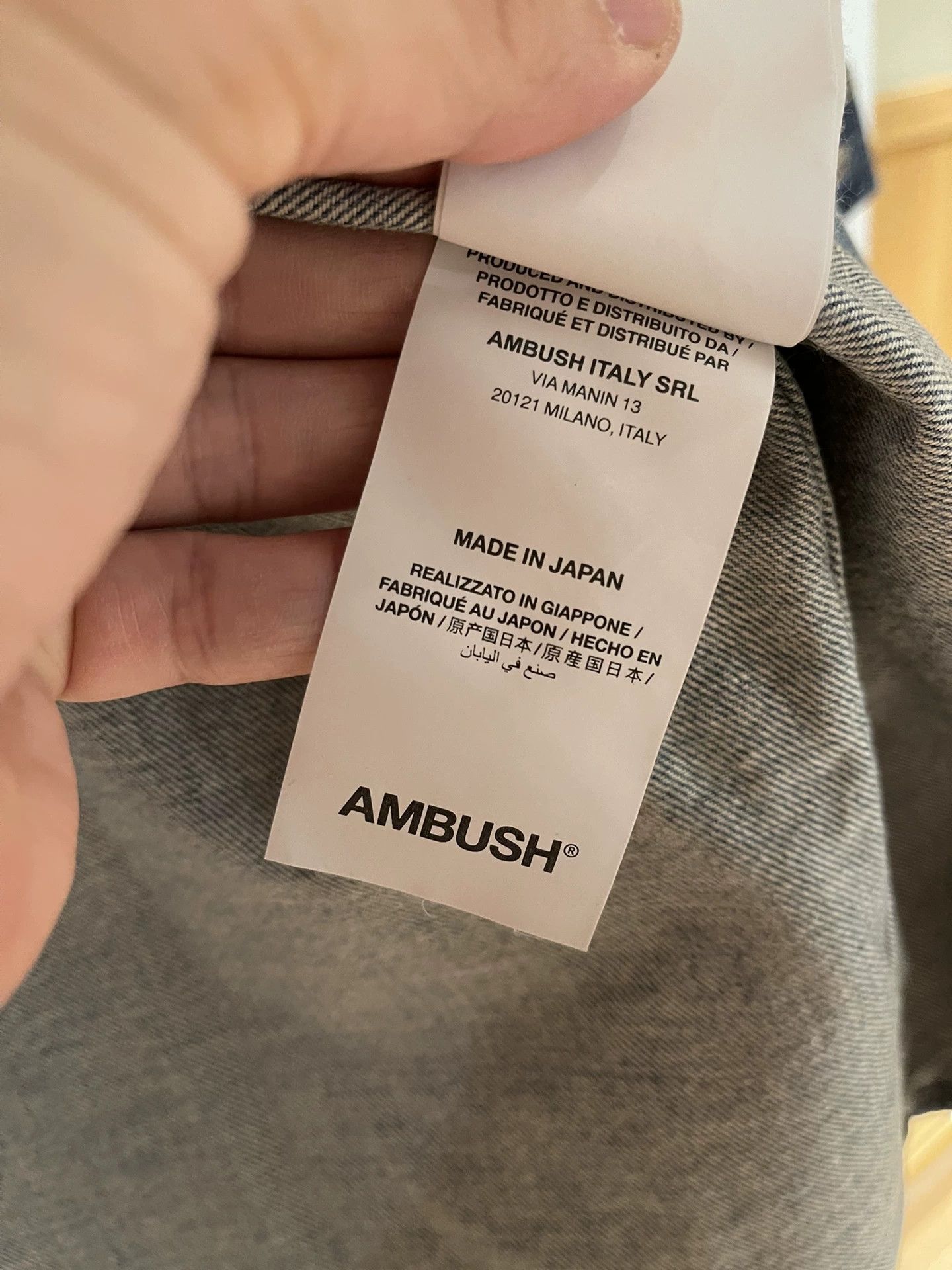Ambush Design AMBUSH Double-Layer Denim Jacket Size US M / EU 48-50 / 2 - 9 Thumbnail