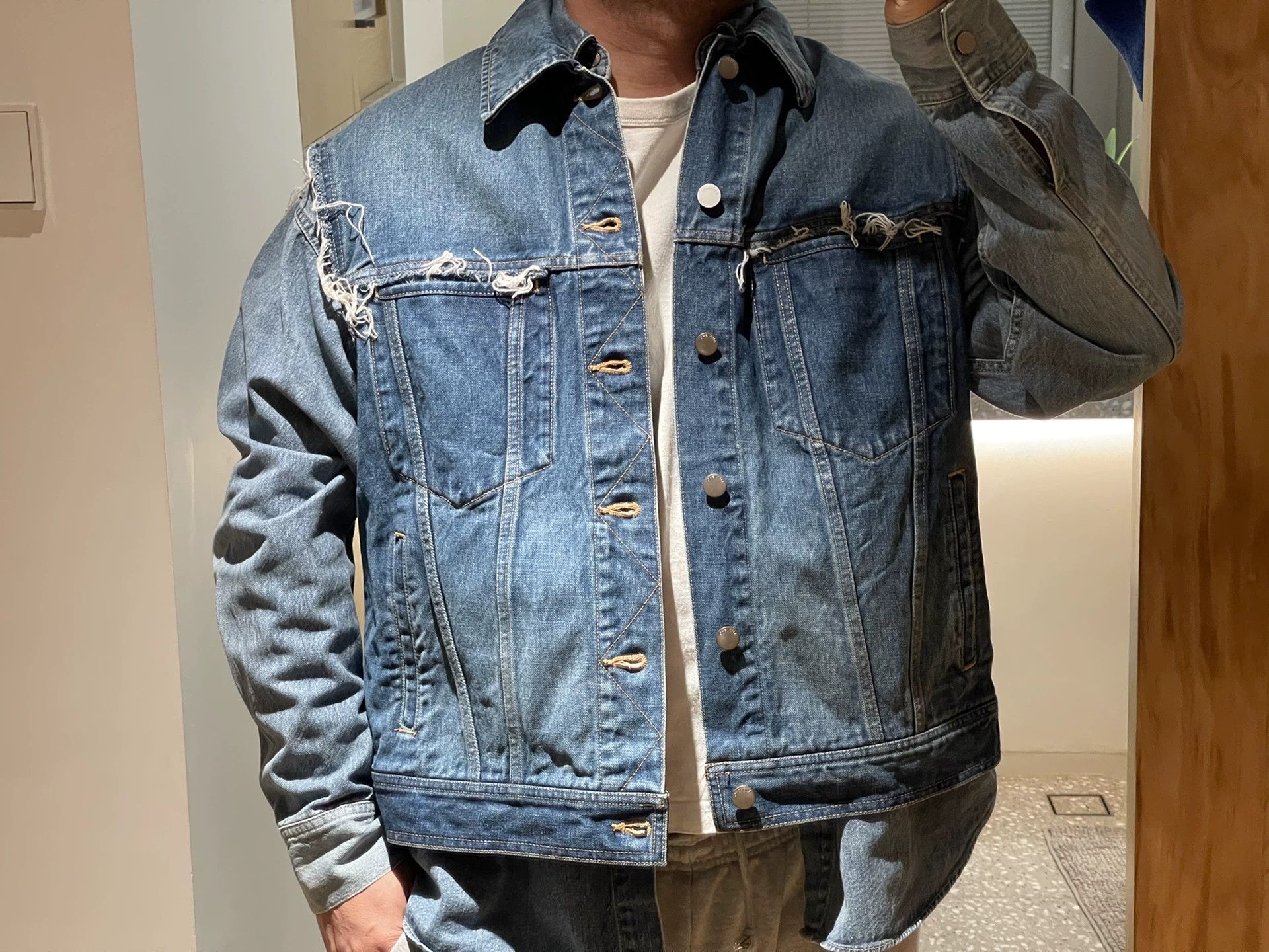 Ambush Design AMBUSH Double-Layer Denim Jacket Size US M / EU 48-50 / 2 - 3 Thumbnail