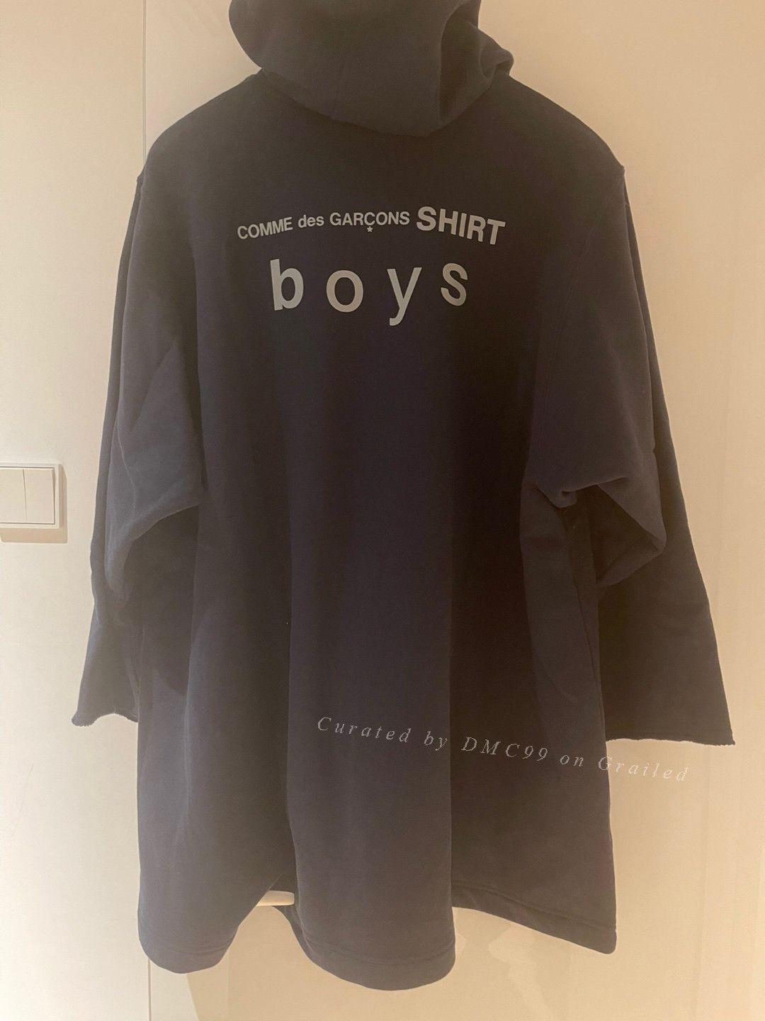 Comme des Garcons SHIRT Comme des Garçons SHIRT Boys Dark Blue Hoodie Size US S / EU 44-46 / 1 - 8 Thumbnail