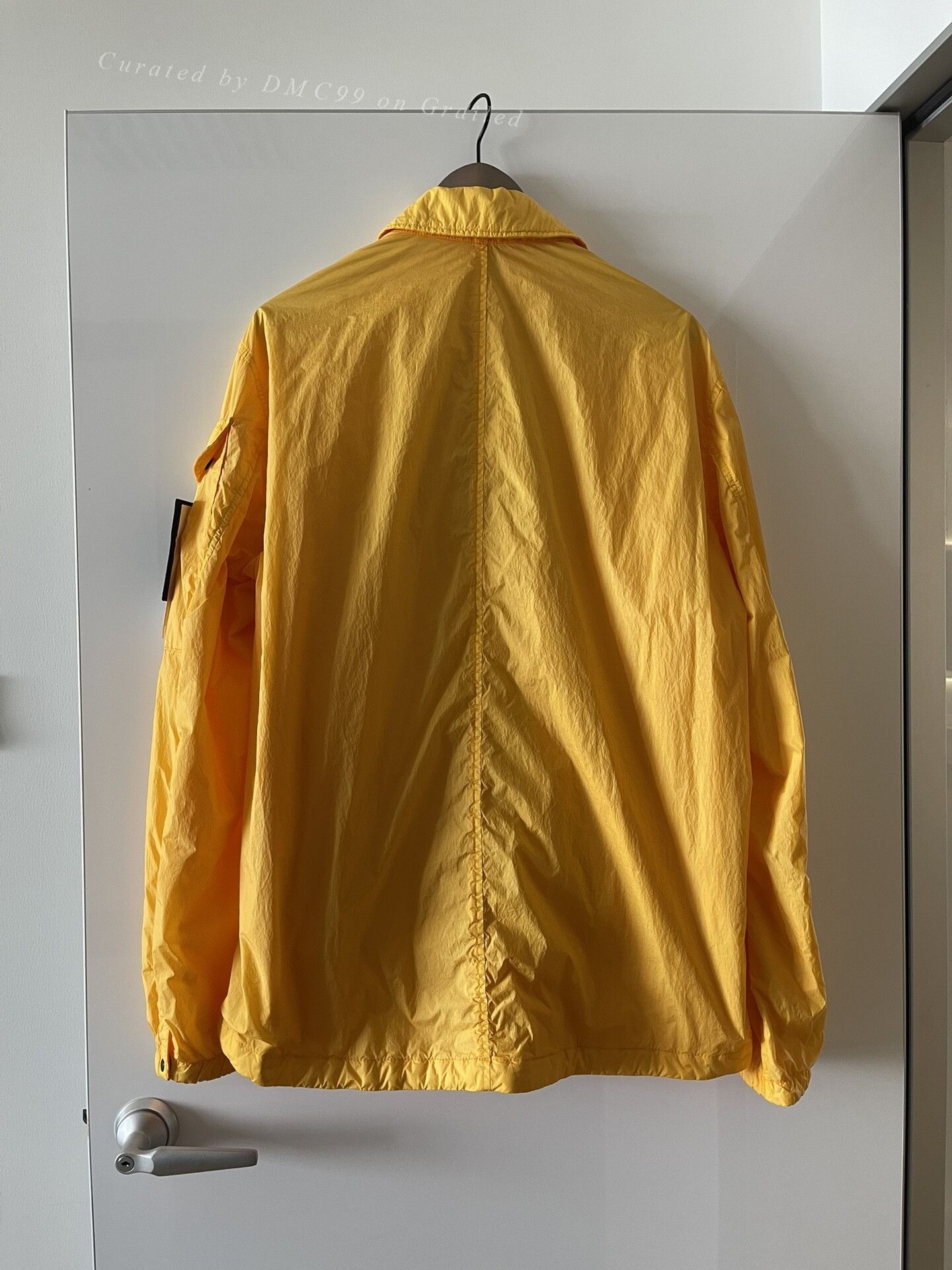 Stone Island Stone Island Yellow Double-Layer Coated Jacket Size US XL / EU 56 / 4 - 3 Thumbnail