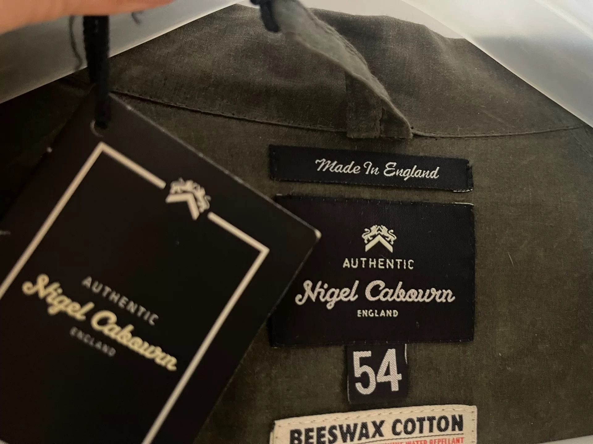 Nigel Cabourn Nigel Cabourn Waxed Short Coat Size US L / EU 52-54 / 3 - 7 Thumbnail