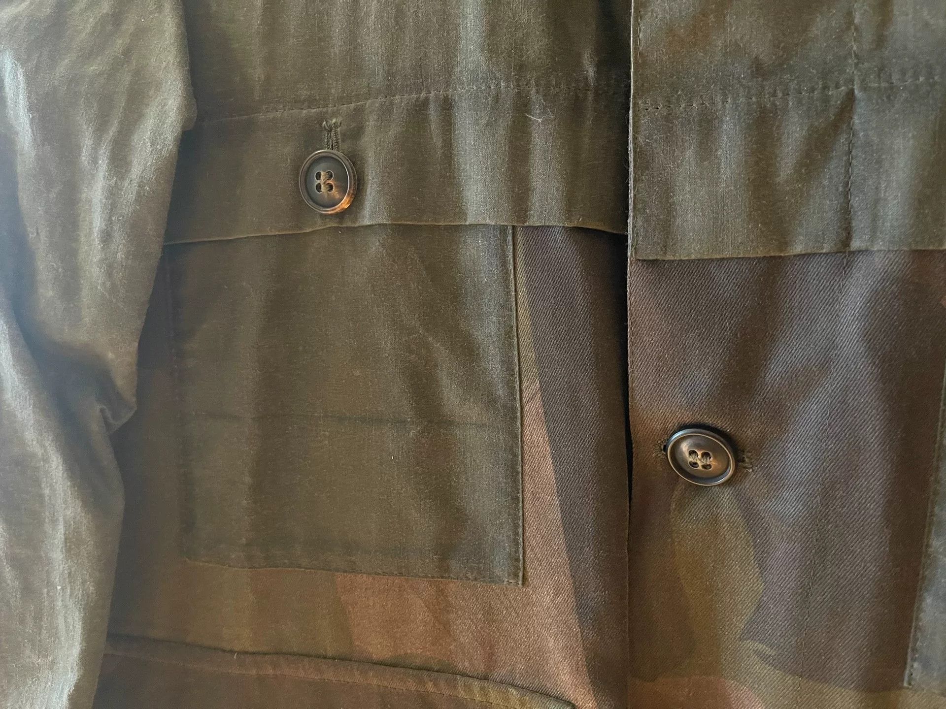 Nigel Cabourn Nigel Cabourn Waxed Short Coat Size US L / EU 52-54 / 3 - 4 Thumbnail