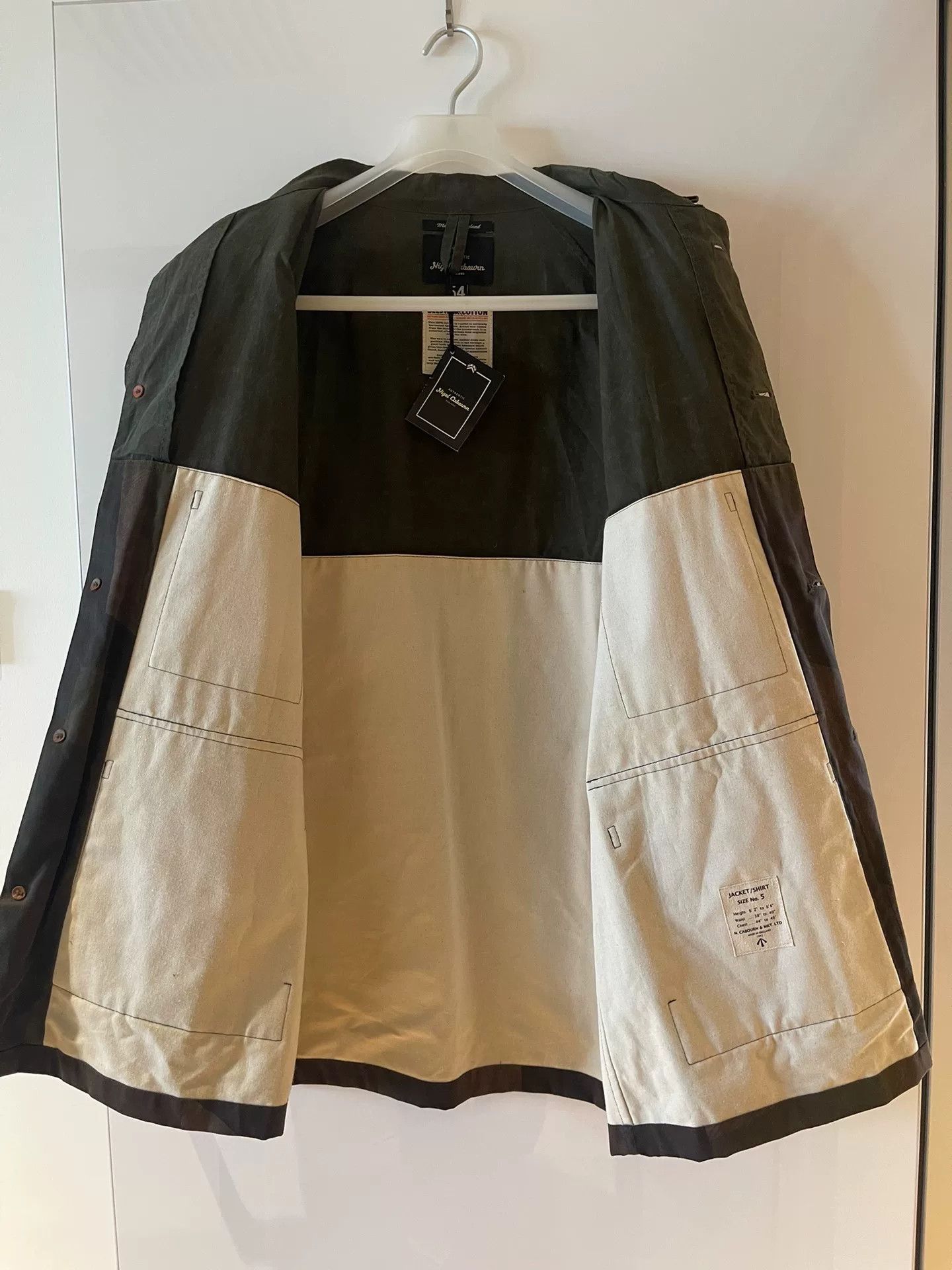 Nigel Cabourn Nigel Cabourn Waxed Short Coat Size US L / EU 52-54 / 3 - 6 Thumbnail