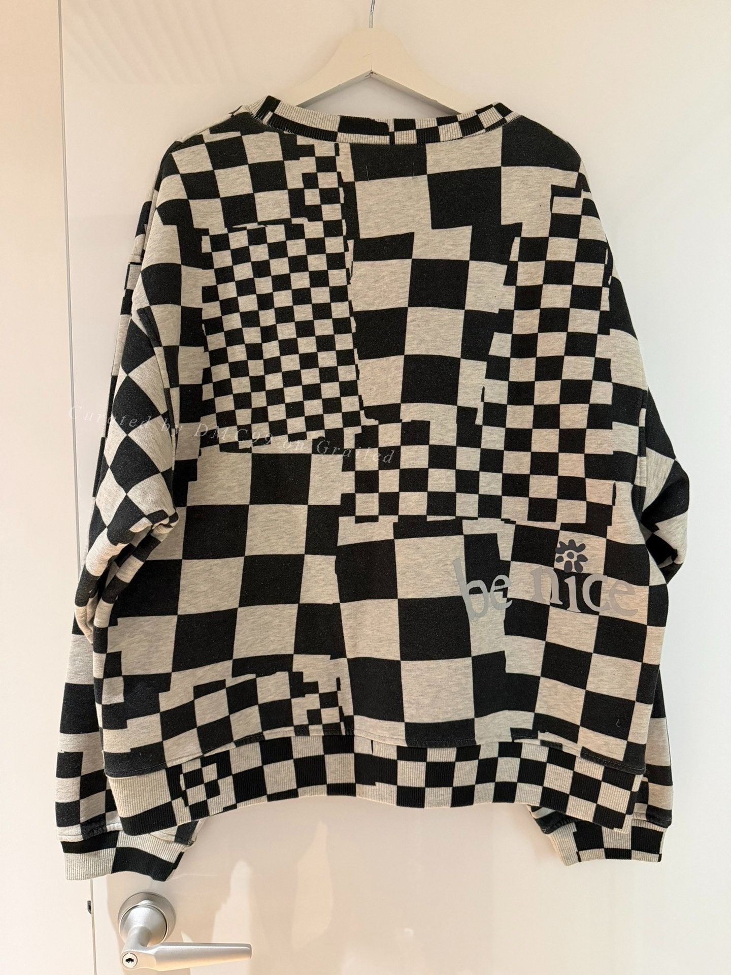 ERL ERL VENICE Checkerboard Sweatshirt Size US XL / EU 56 / 4 - 2 Thumbnail