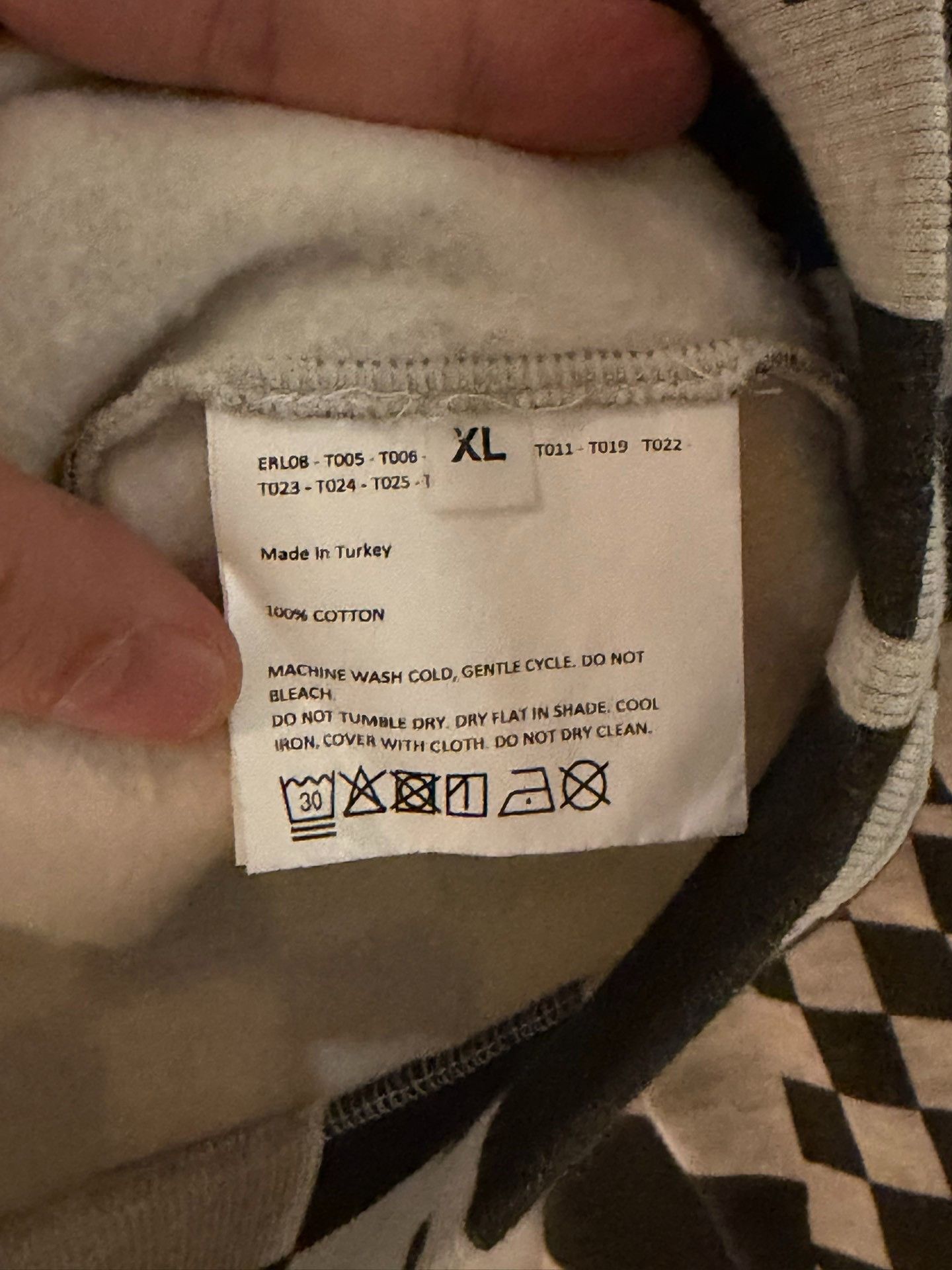 ERL ERL VENICE Checkerboard Sweatshirt Size US XL / EU 56 / 4 - 4 Thumbnail