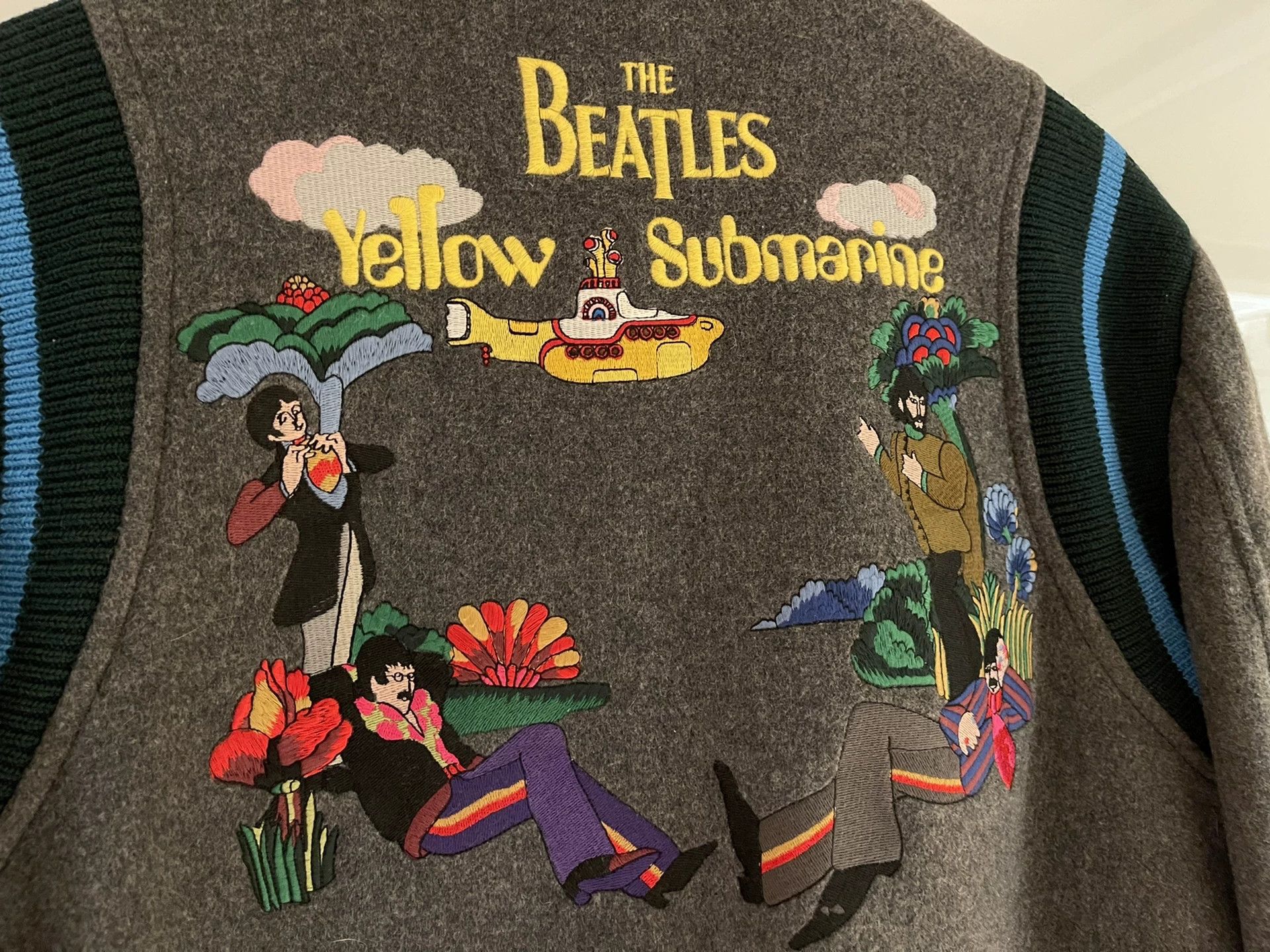 Stella McCartney Stella McCartney The Beatles Yellow Submarine Wool Jacket Size US M / EU 48-50 / 2 - 5 Thumbnail
