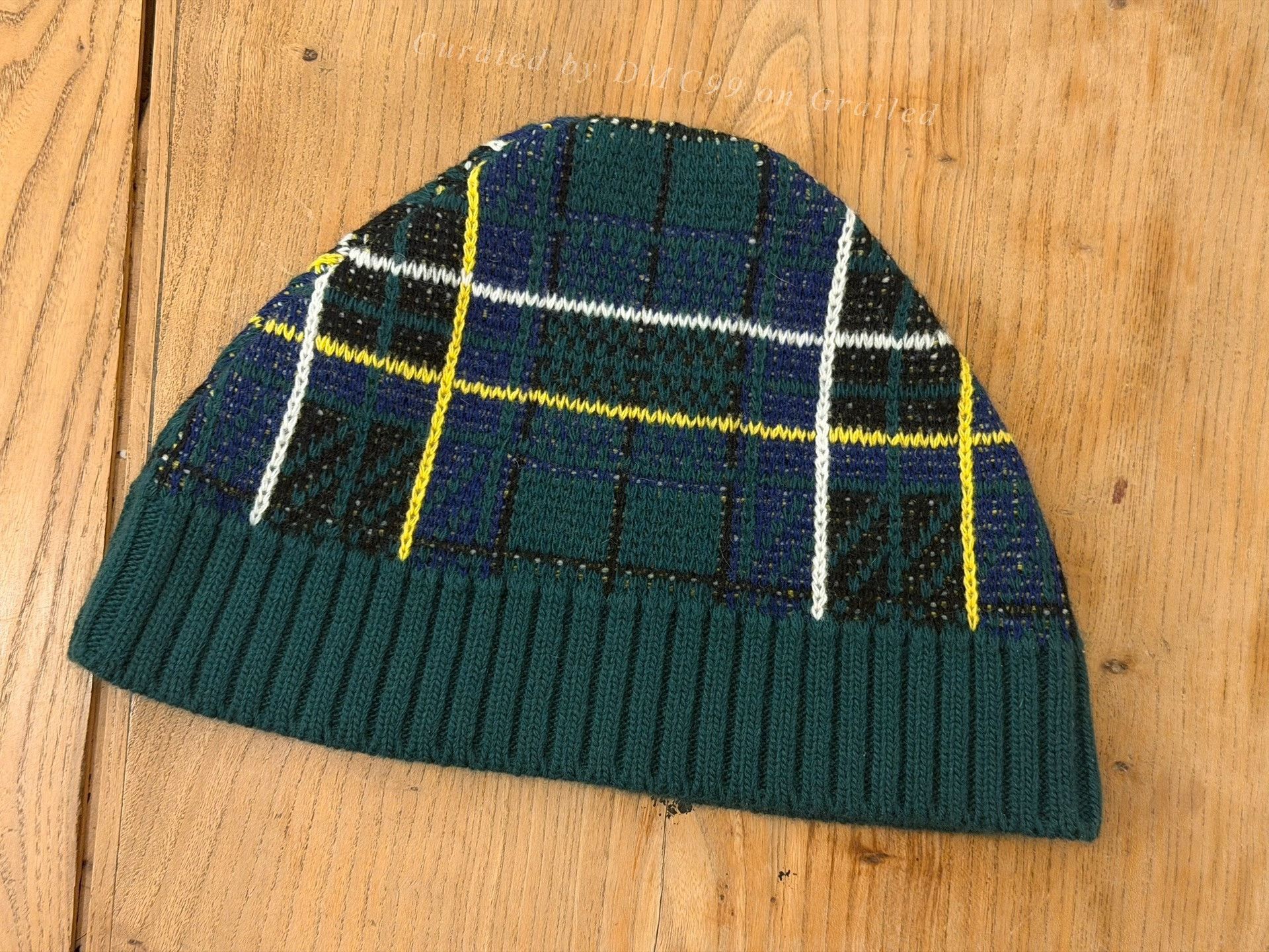 Prada Prada Green Striped Knit Hat L Size ONE SIZE - 2 Thumbnail