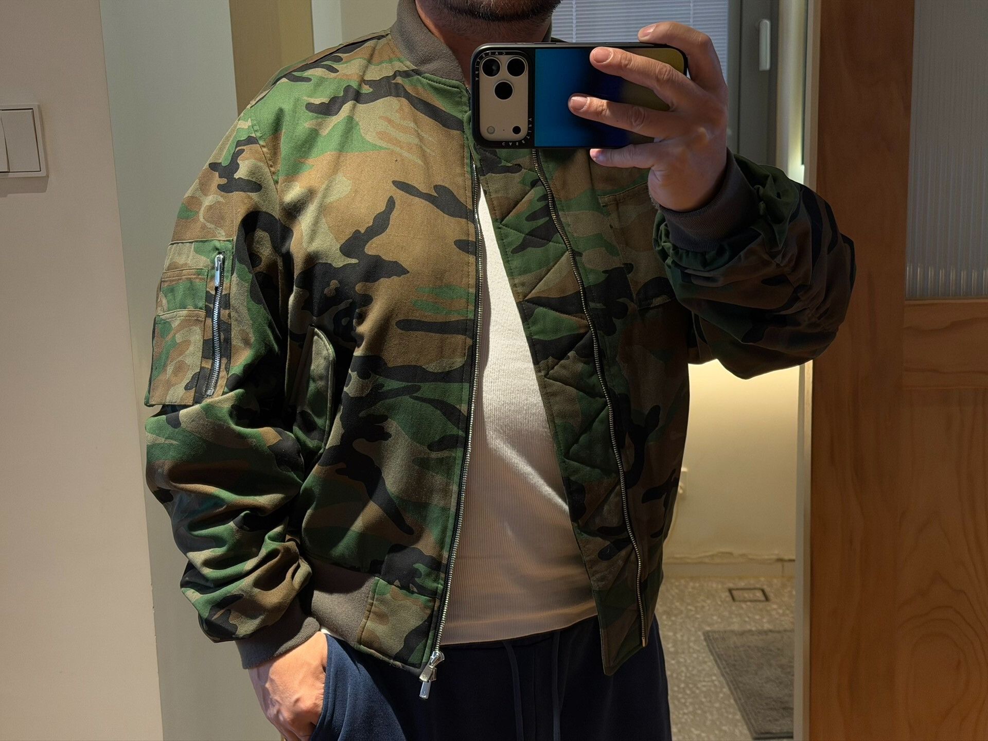 Huf HUPOT Camouflage Flight Jacket L Size US L / EU 52-54 / 3 - 3 Thumbnail