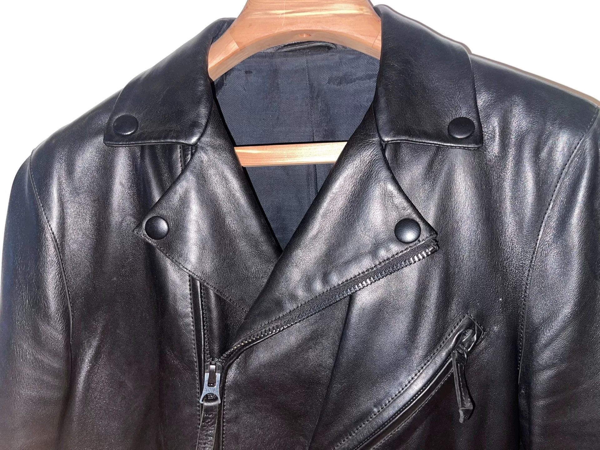 Acne Studios Acne Sheepskin Biker Jacket Size 48 Size US M / EU 48-50 / 2 - 3 Thumbnail
