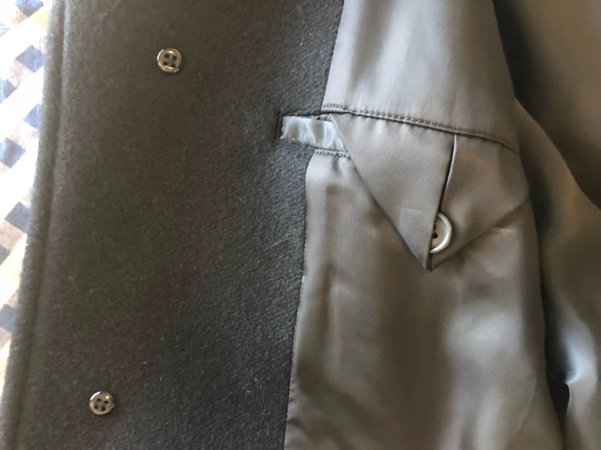 Yohji Yamamoto Yohji Yamamoto Wool Coat Size 2 Size US M / EU 48-50 / 2 - 6 Thumbnail