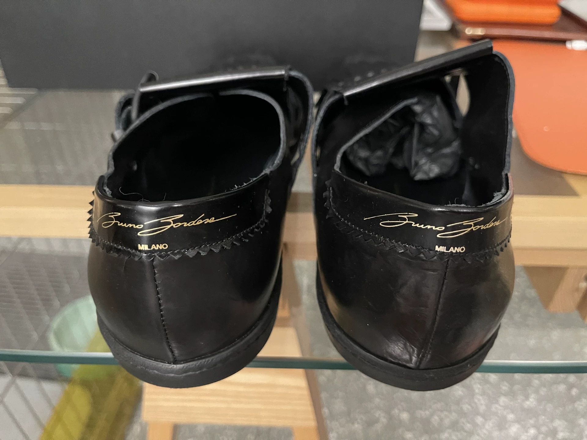 Bruno Bordese Bruno Bordese Leather Shiny Tassel Sandals Size US 9 / EU 42 - 5 Thumbnail