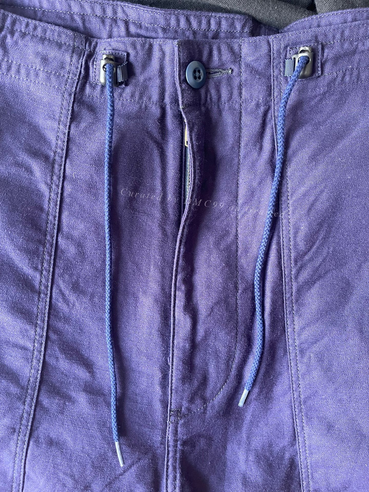 Needles Needles Purple Butterfly Embroidery Pants Size US 32 / EU 48 - 8 Thumbnail