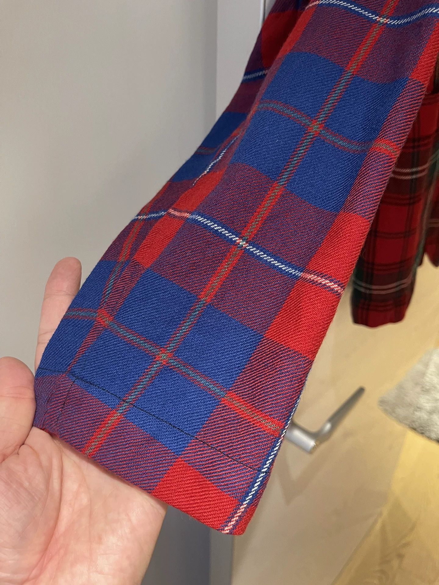 Comme des Garcons SHIRT Comme des Garcons Plaid Patchwork Blazer Size US S / EU 44-46 / 1 - 7 Thumbnail