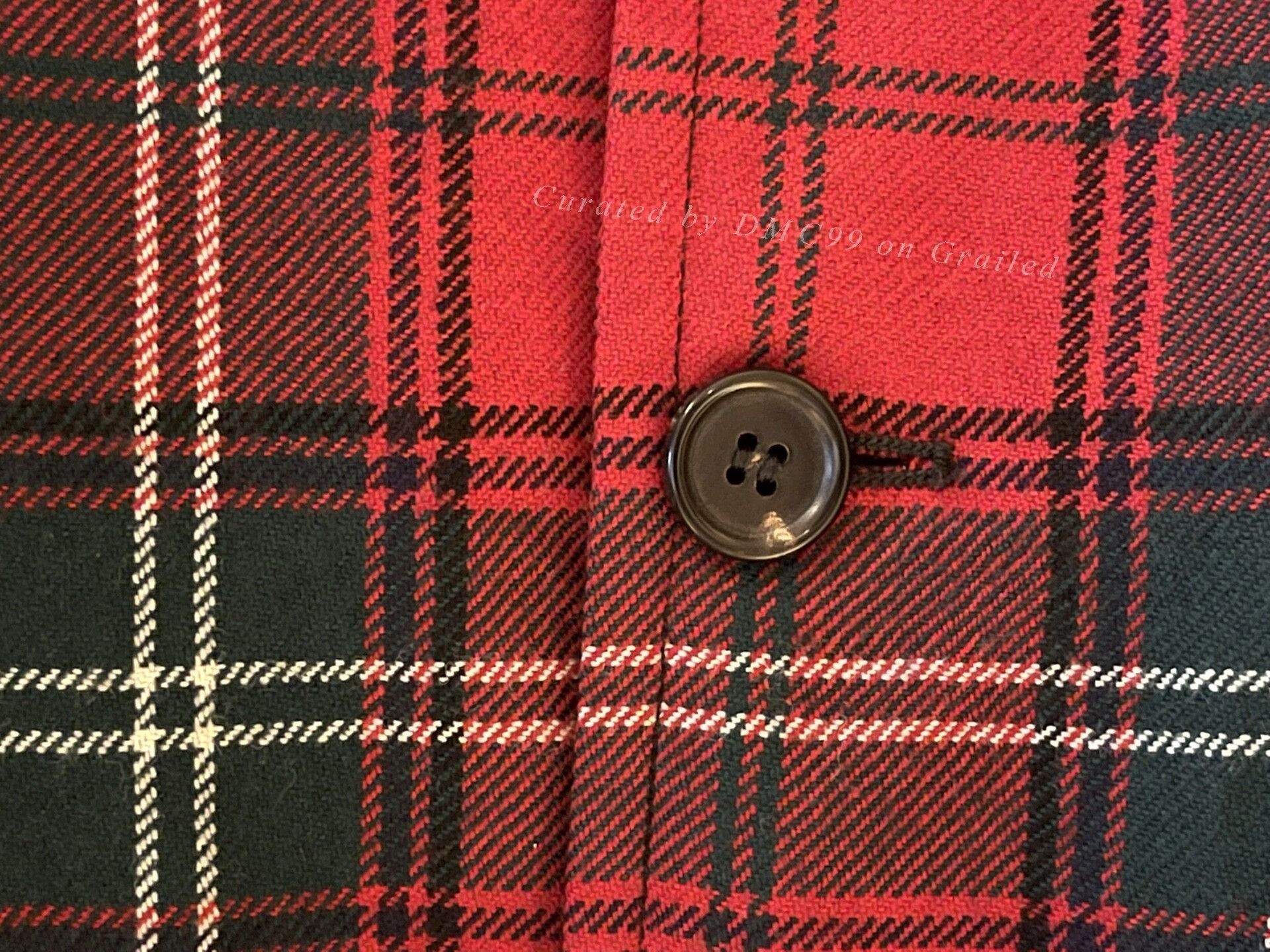 Comme des Garcons SHIRT Comme des Garcons Plaid Patchwork Blazer Size US S / EU 44-46 / 1 - 5 Thumbnail