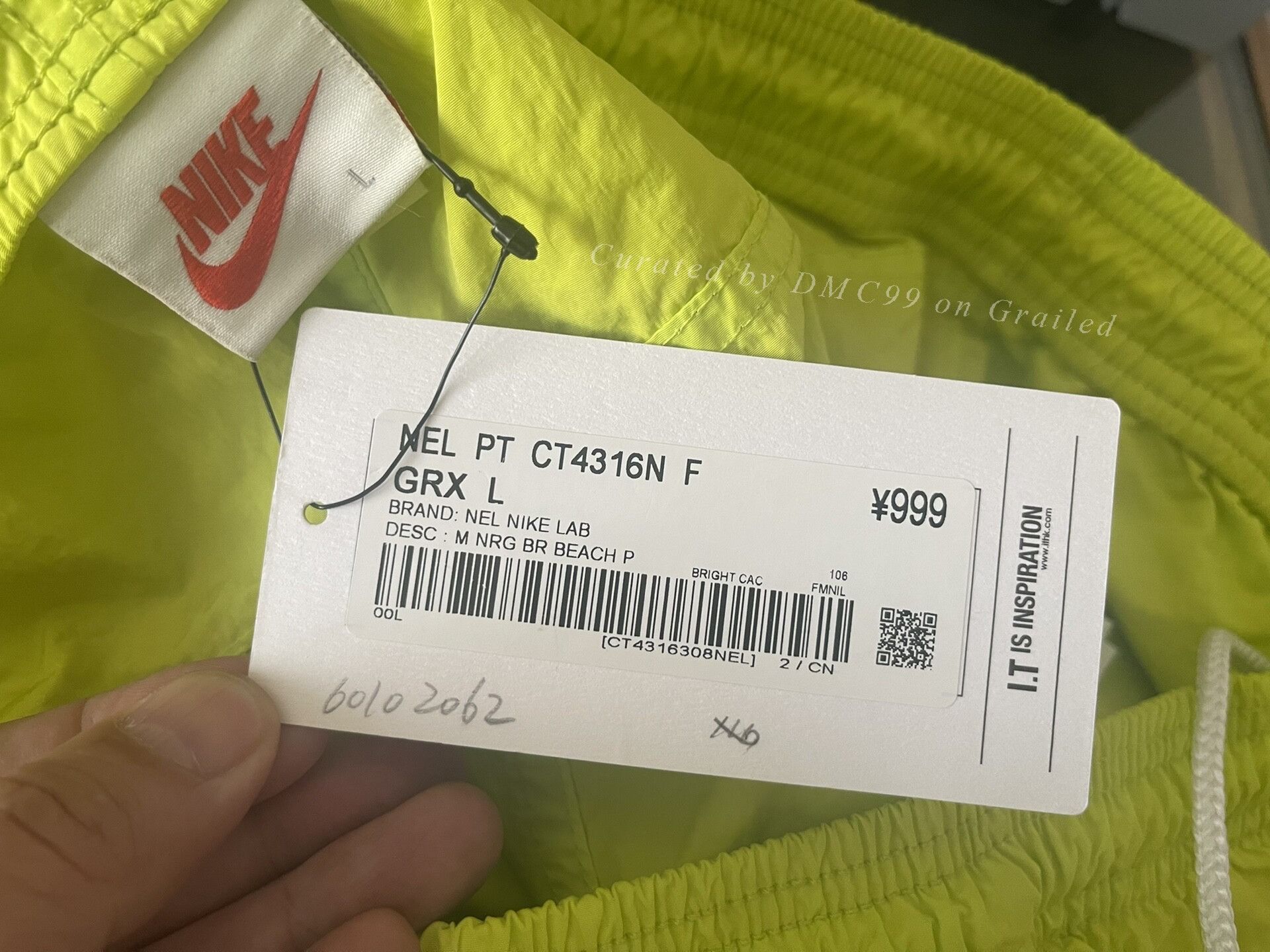 Stussy Stussy X Nike Green Sports Pants L Size US 32 / EU 48 - 4 Thumbnail