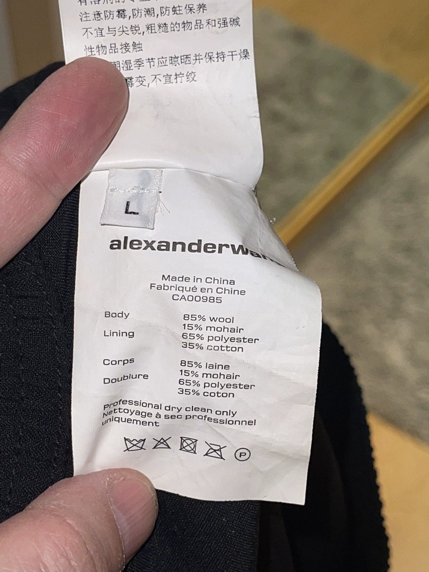 Alexander Wang Alexander Wang Wool Casual Trousers L Size US 30 / EU 46 - 6 Thumbnail