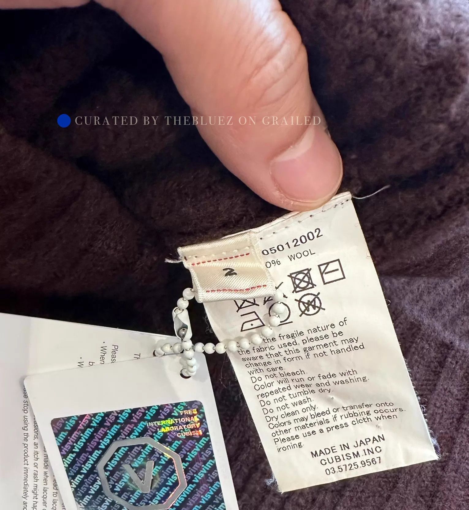 Visvim Cozy Brown Turtleneck Sweater Size US M / EU 48-50 / 2 - 3 Thumbnail