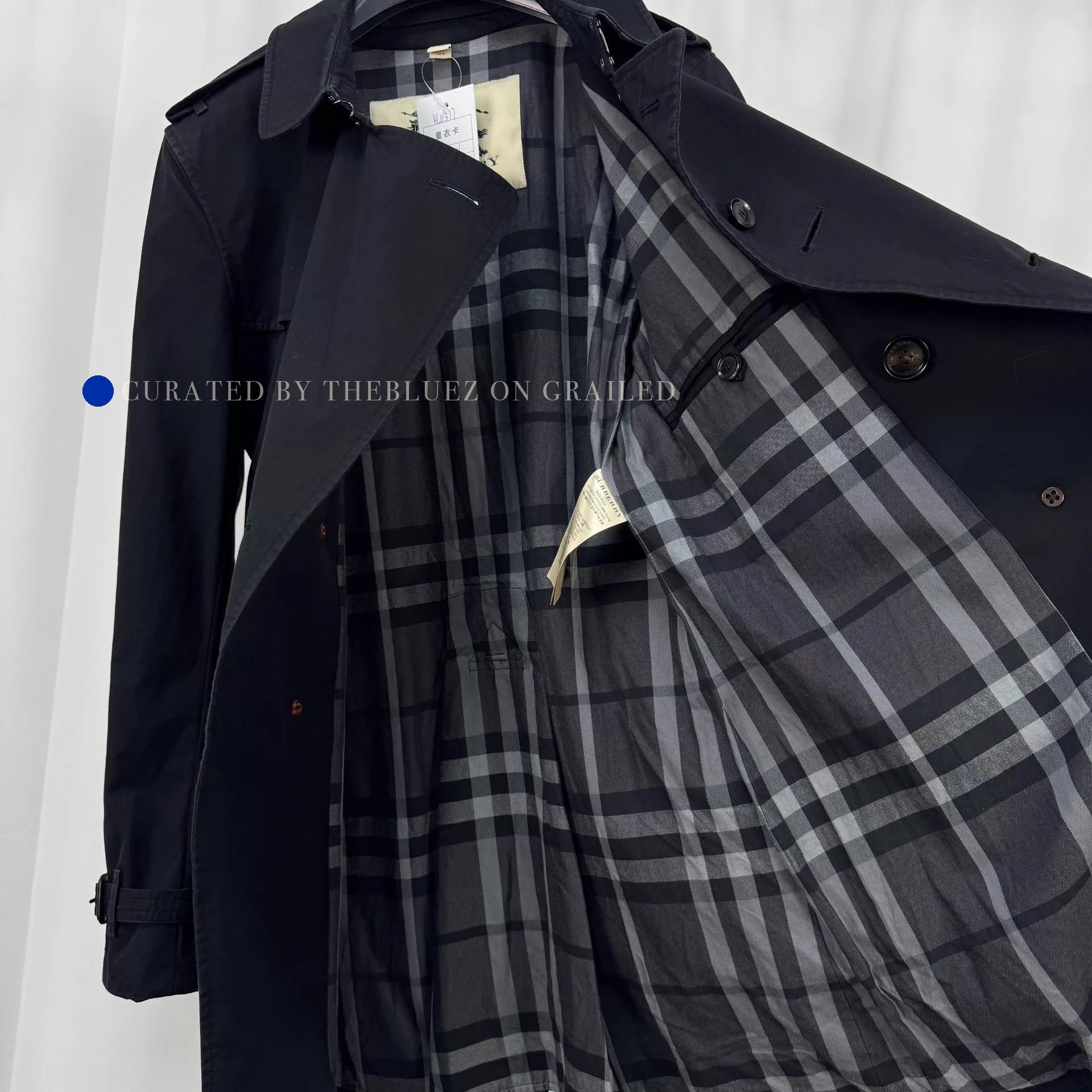 Burberry Vintage Check-Lined Double-Breasted Trench Size US S / EU 44-46 / 1 - 5 Thumbnail