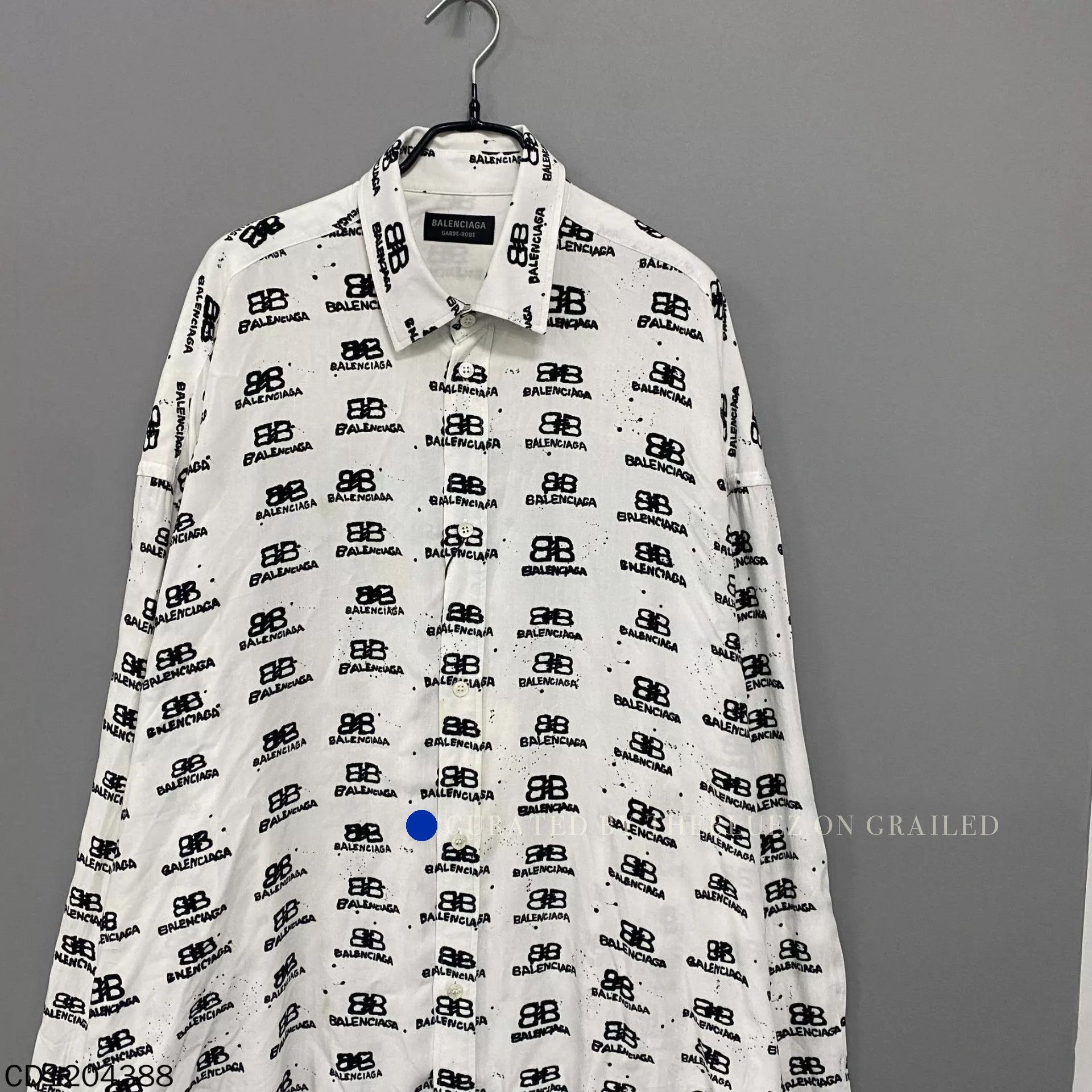 Balenciaga Balenciaga Graffiti Long Sleeve Shirt Size US M / EU 48-50 / 2 - 2 Thumbnail