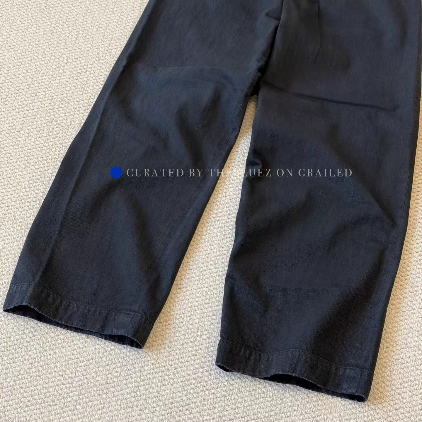A.PRESSE Vintage Black Work Pants Size 32 Size US 32 / EU 48 - 3 Thumbnail