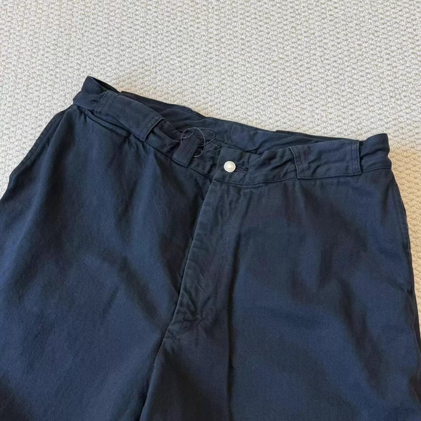 A.PRESSE Vintage Black Work Pants Size 32 Size US 32 / EU 48 - 4 Thumbnail