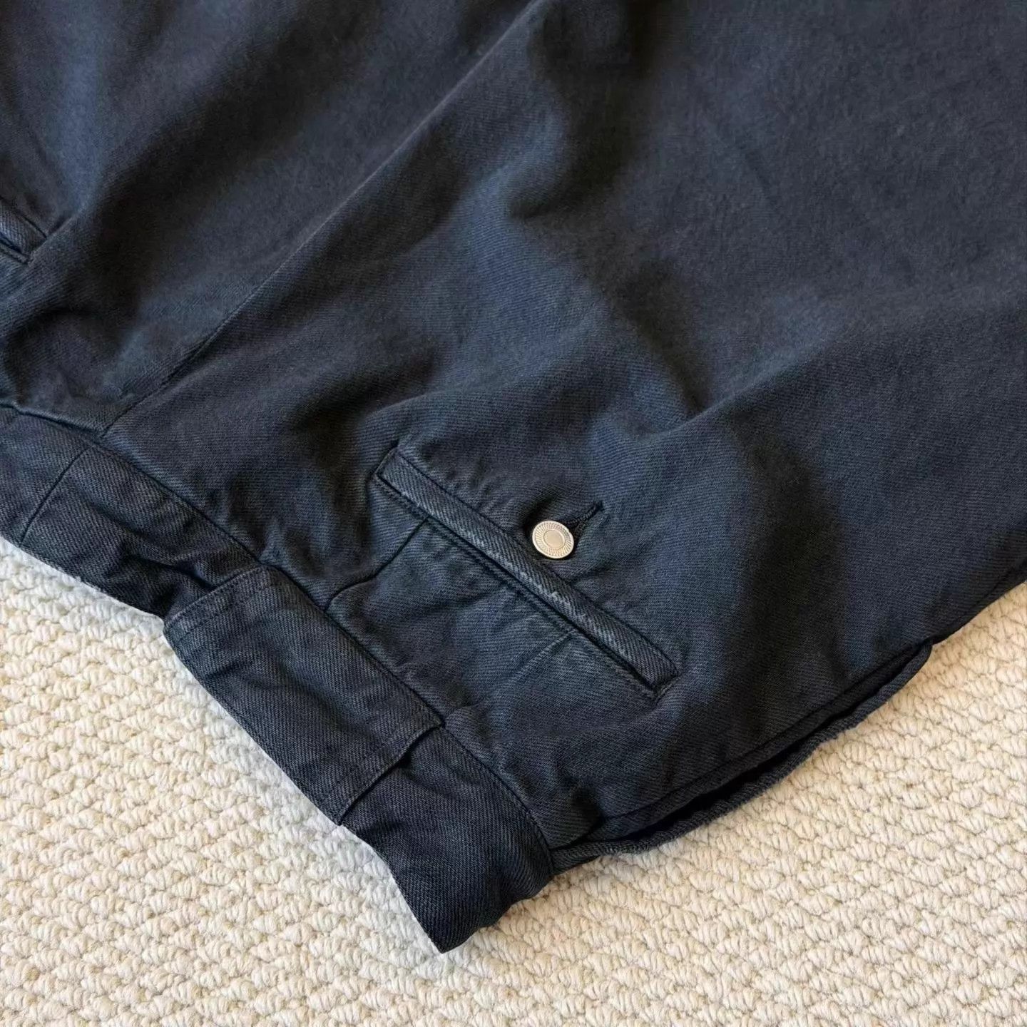 A.PRESSE Vintage Black Work Pants Size 32 Size US 32 / EU 48 - 6 Thumbnail