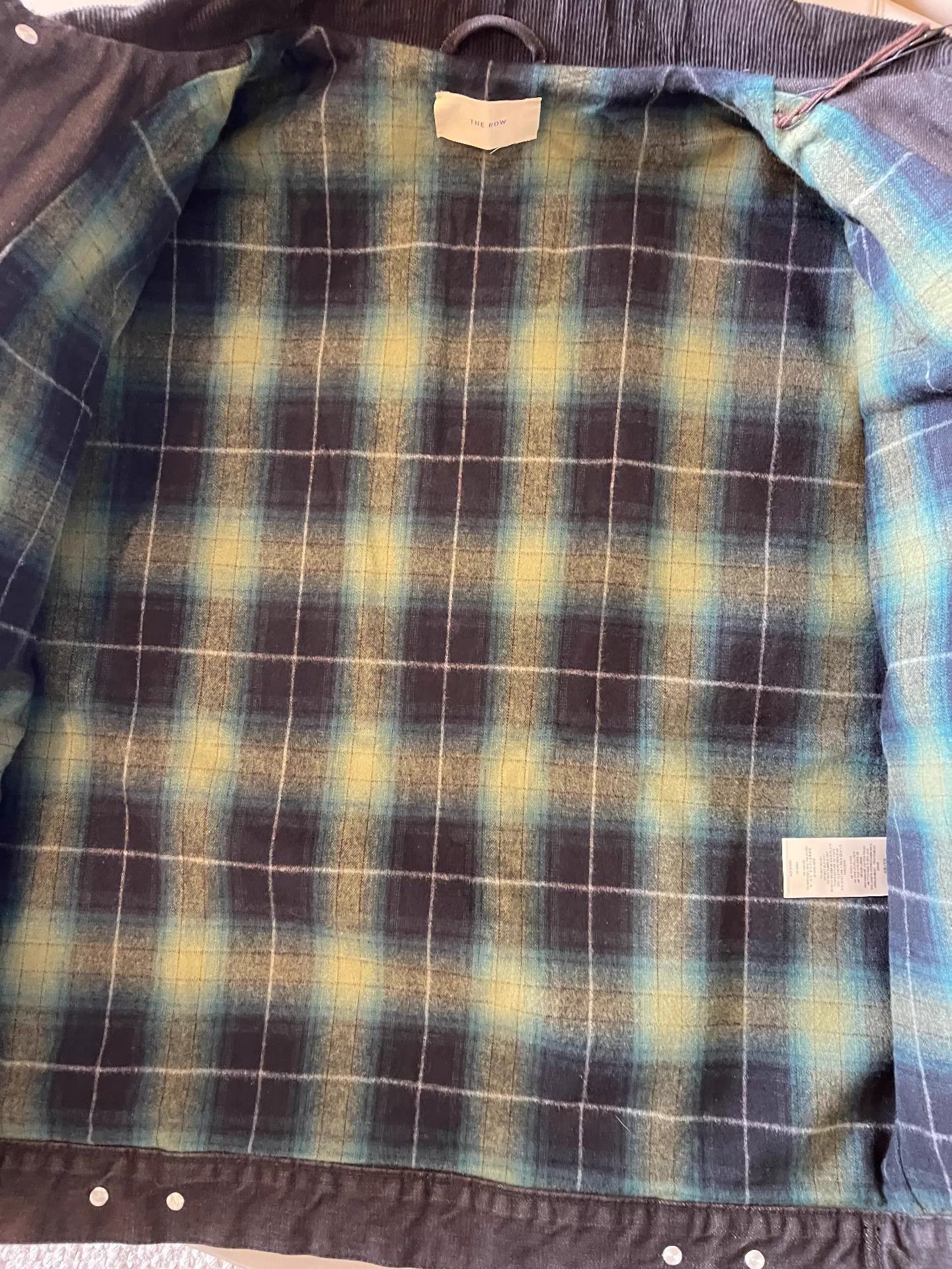 The Row Washed Black Denim Jacket with Corduroy Collar Size US S / EU 44-46 / 1 - 7 Thumbnail
