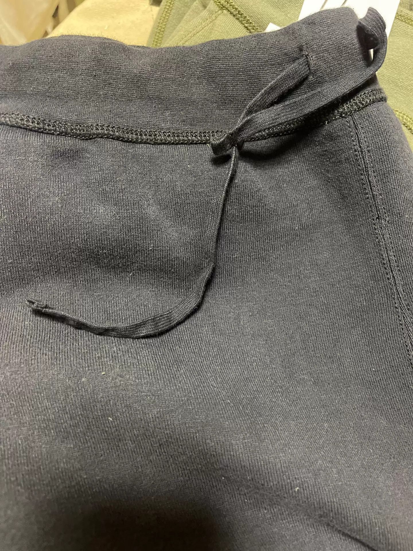 A.PRESSE Vintage Drawstring Sweatpants in Olive Green Size US 36 / EU 52 - 4 Thumbnail