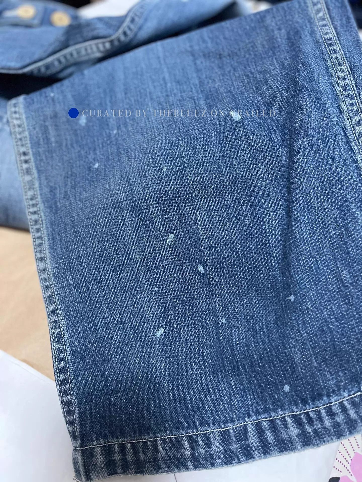 Visvim Washed Blue Denim Pants Size US 32 / EU 48 - 9 Thumbnail