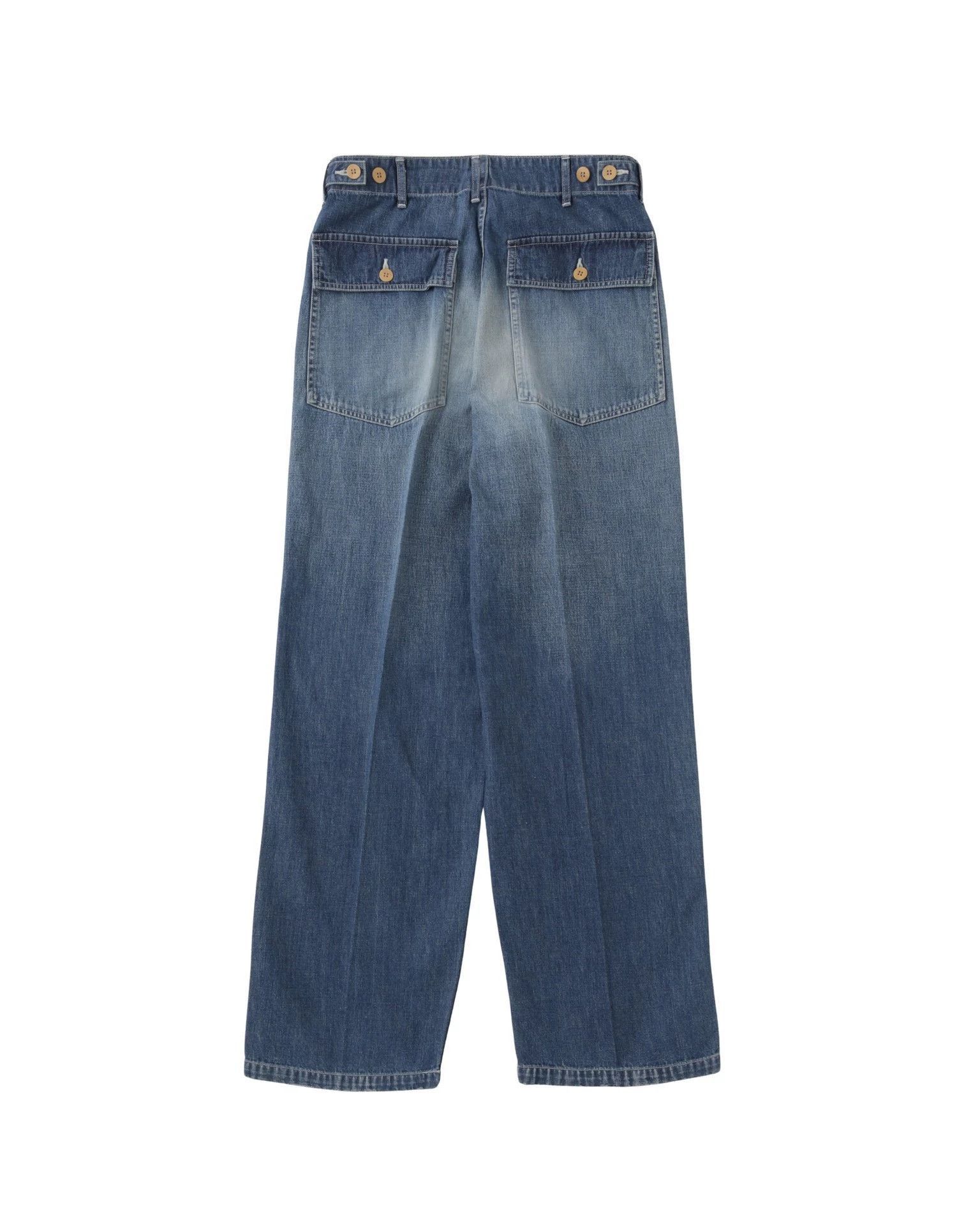 Visvim Washed Blue Denim Pants Size US 32 / EU 48 - 7 Thumbnail