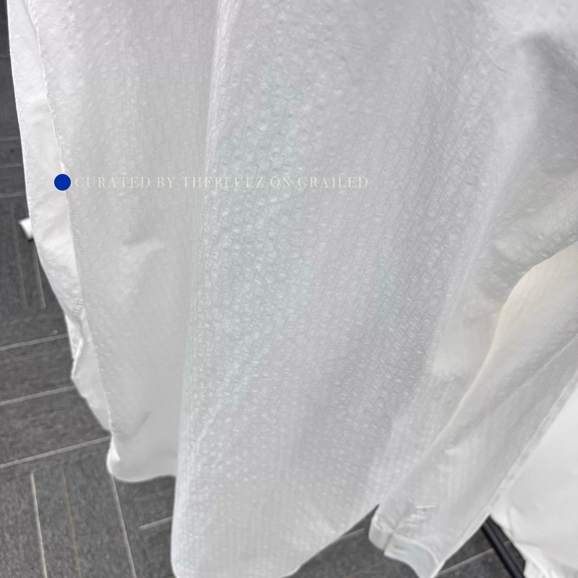 Dior Oblique Pattern Button-Up Shirt in White Size US M / EU 48-50 / 2 - 5 Thumbnail