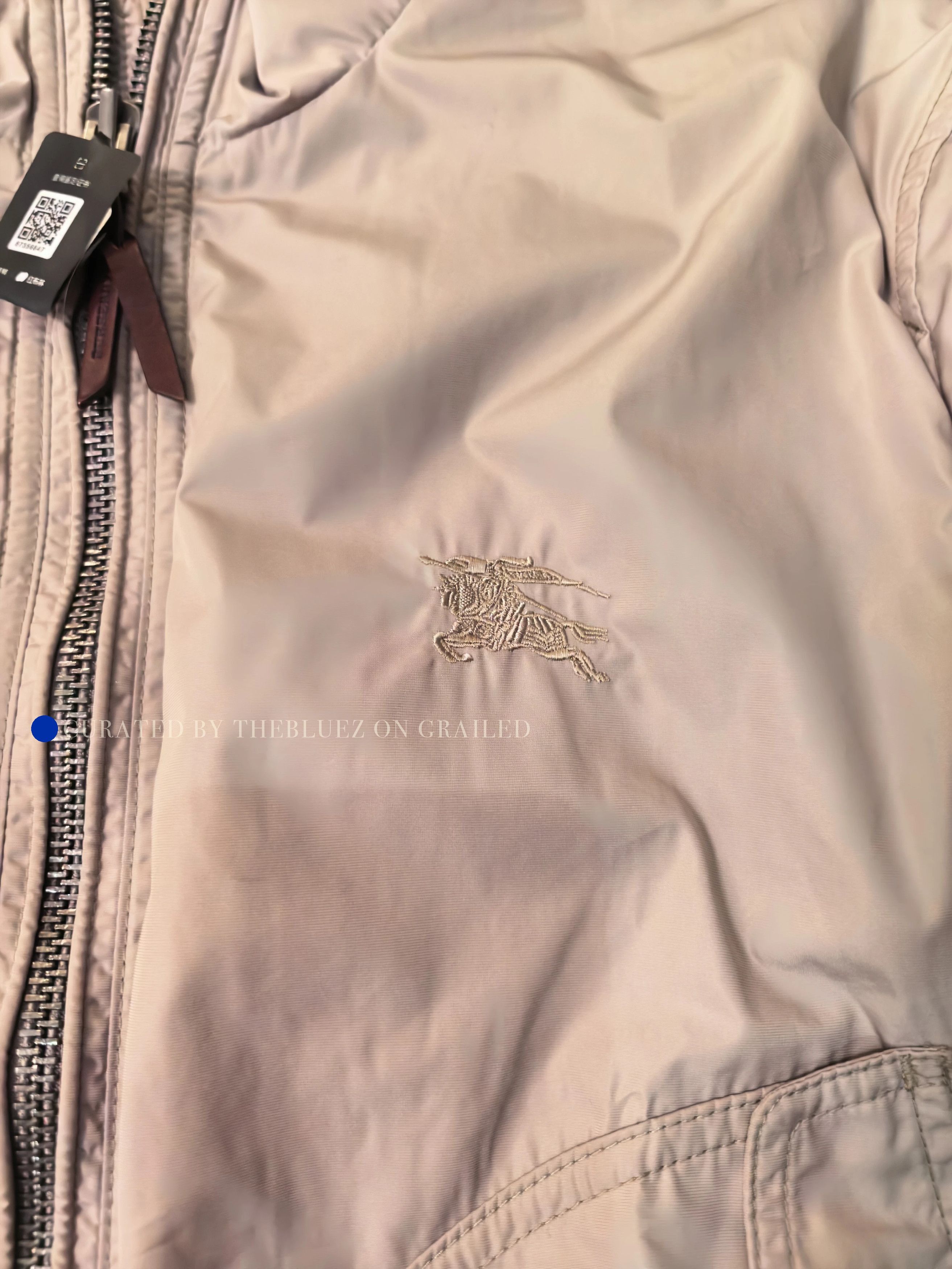 Burberry Embroidered Horseferry Jacket in Beige Size US S / EU 44-46 / 1 - 2 Thumbnail