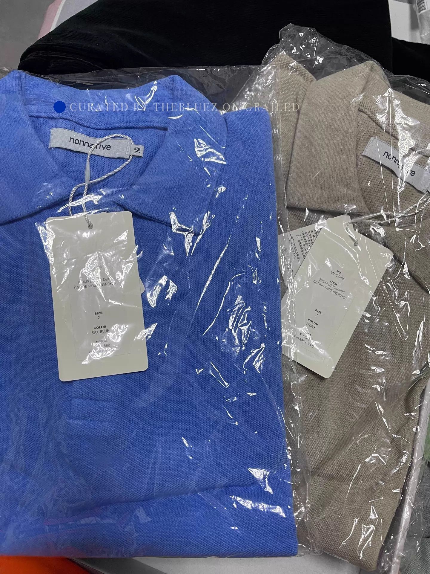 Nonnative Officer Long Sleeve Polo in Sax Blue Size US M / EU 48-50 / 2 - 3 Thumbnail