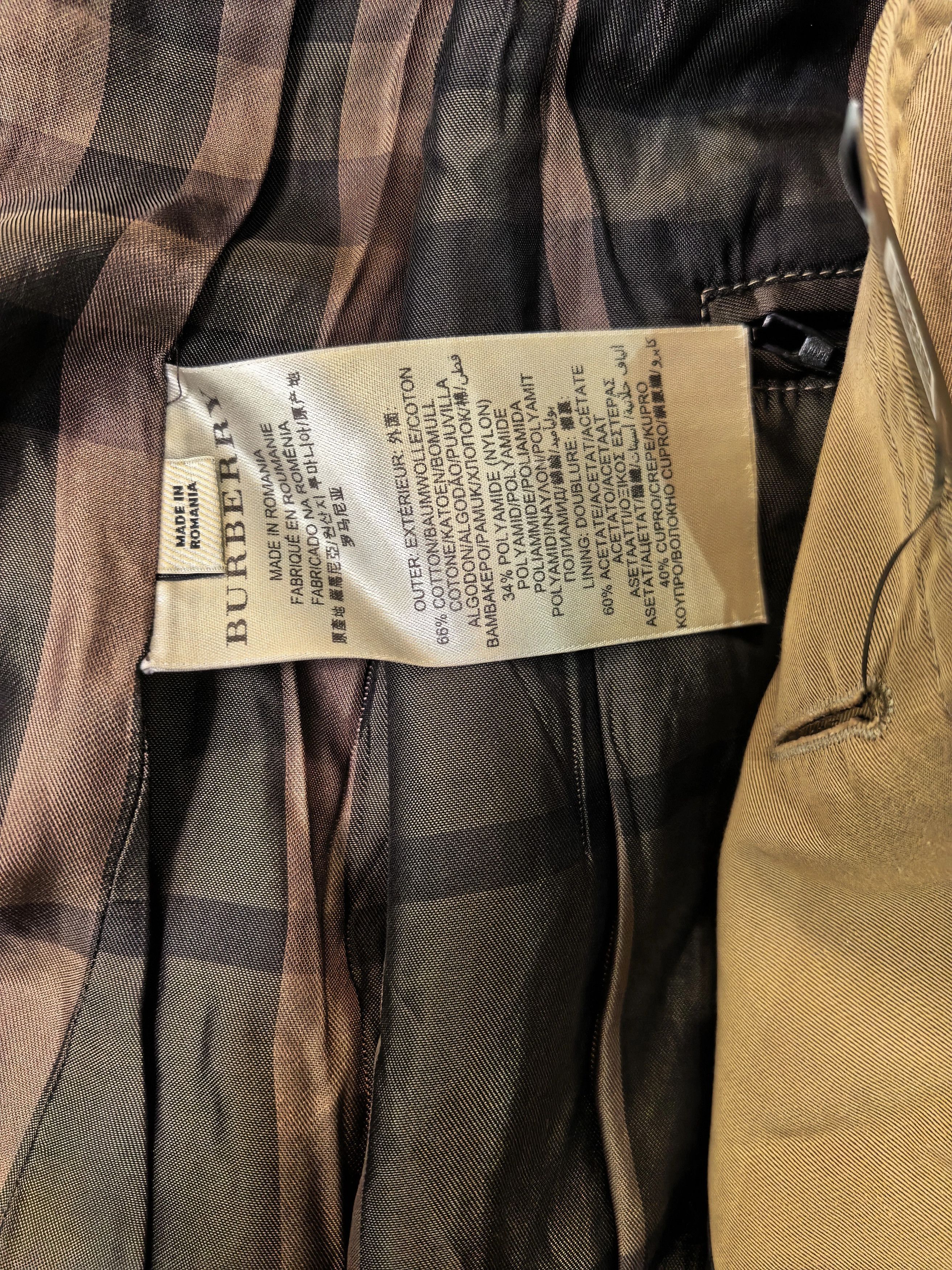 Burberry Classic Brown Trench Coat Size US M / EU 48-50 / 2 - 7 Thumbnail