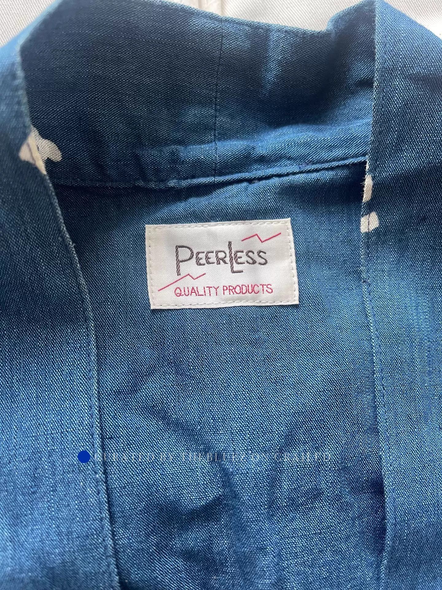 Visvim Indigo Allover Print Soft Denim Haori Size US L / EU 52-54 / 3 - 3 Thumbnail